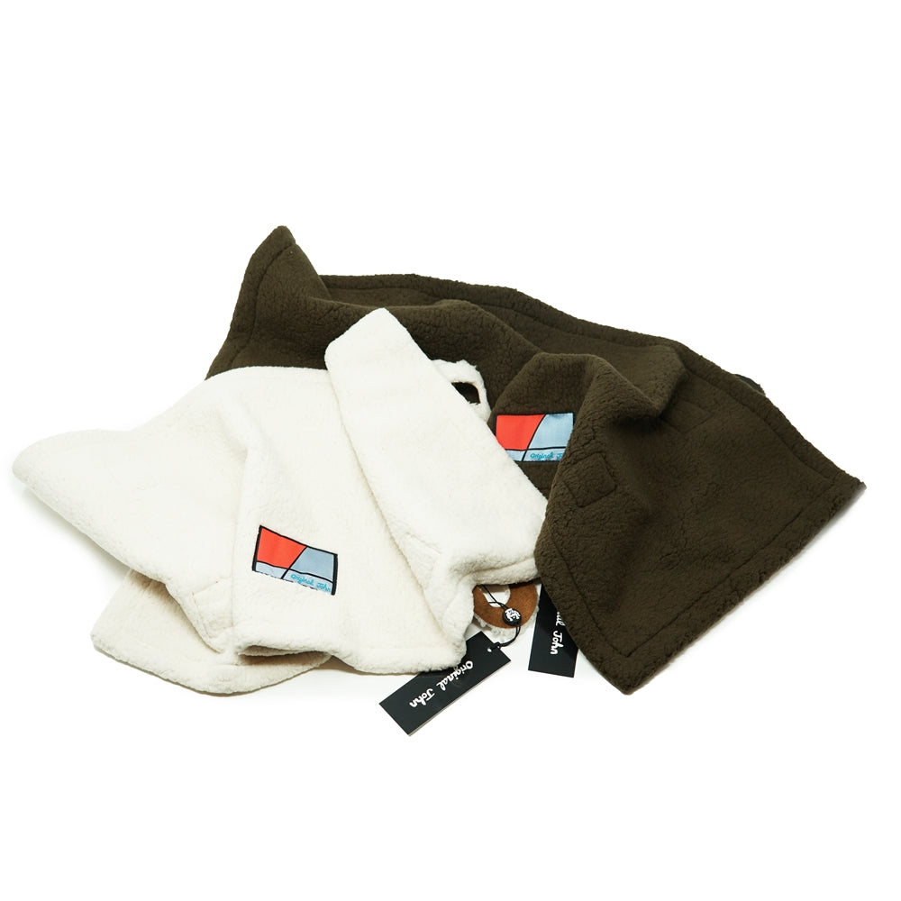 BUFFALO NECK WARMER – Brown / DarkBrown | Size:One | ORIGINAL JOHN【ネコポス選択可能】