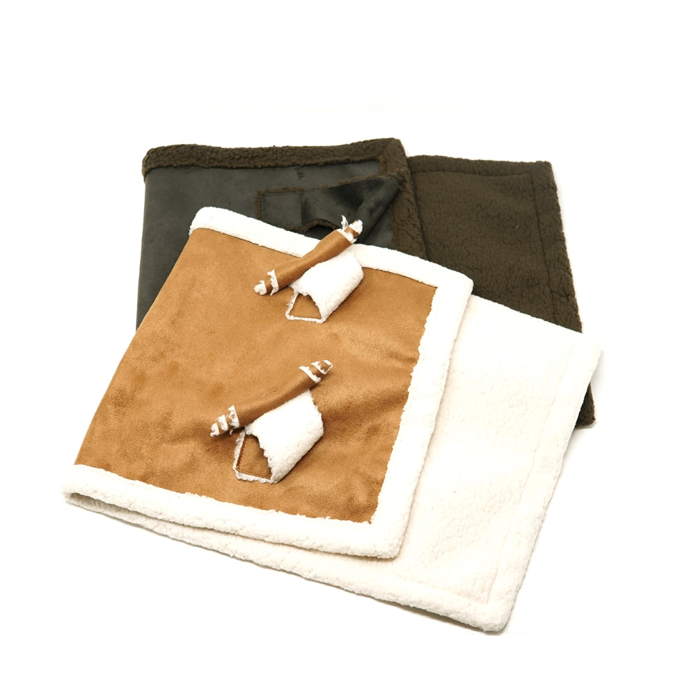BUFFALO NECK WARMER – Brown / DarkBrown | Size:One | ORIGINAL JOHN【ネコポス選択可能】