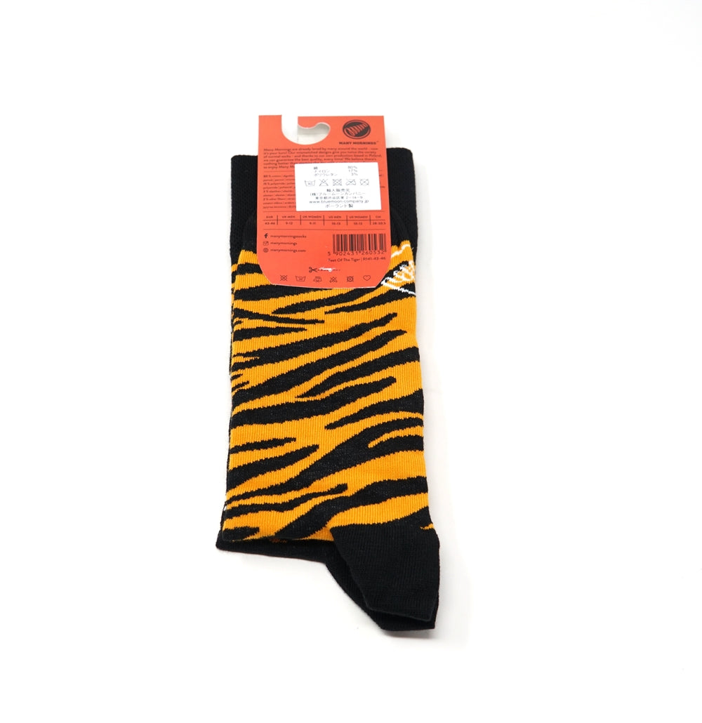 reguler socks / Feet Of The Tiger【many mornings メニ―モーニングス】【ネコポス選択可能】