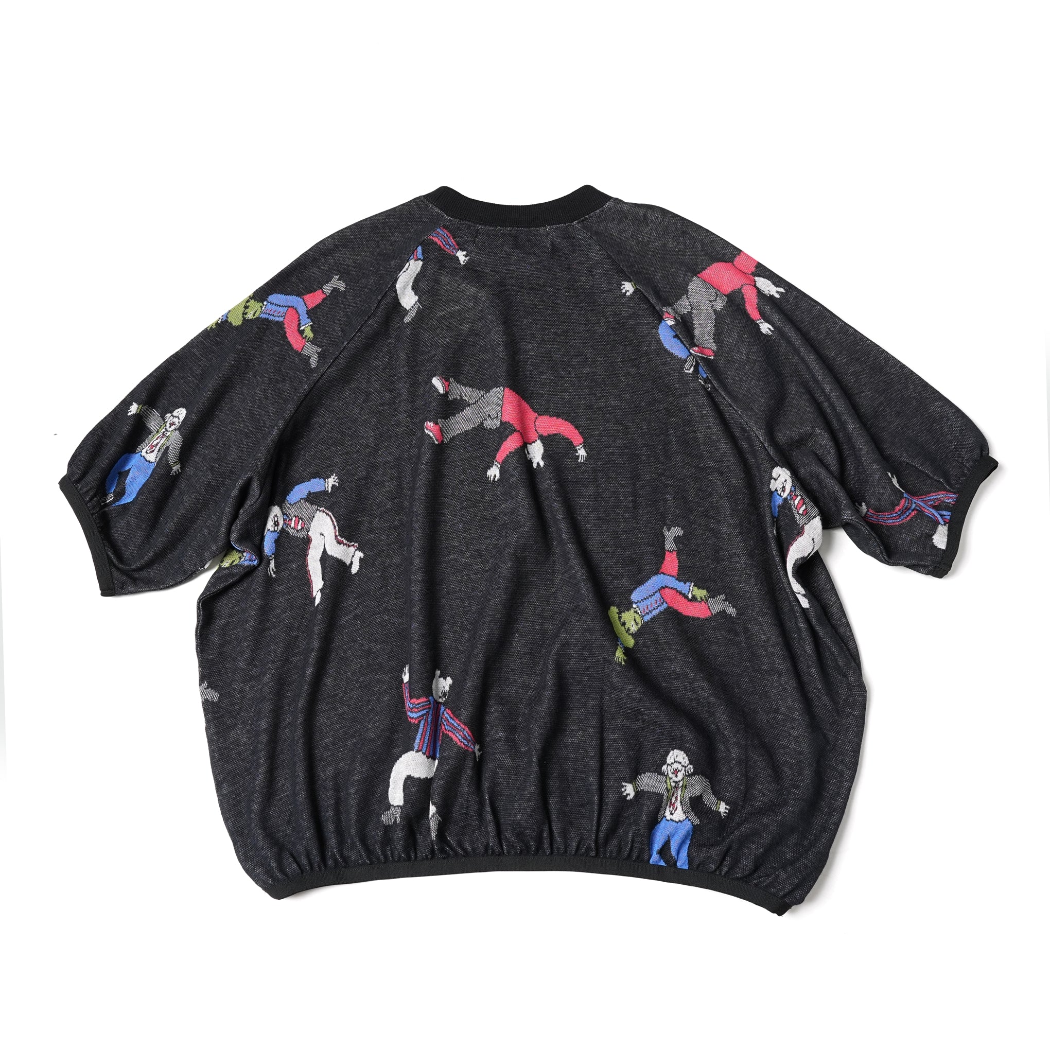 No:bsd23SS-22 | Name:Dance balloon T-shirt | Color:Black【BEDSIDEDRAMA_ベッドサイドドラマ】【archive】