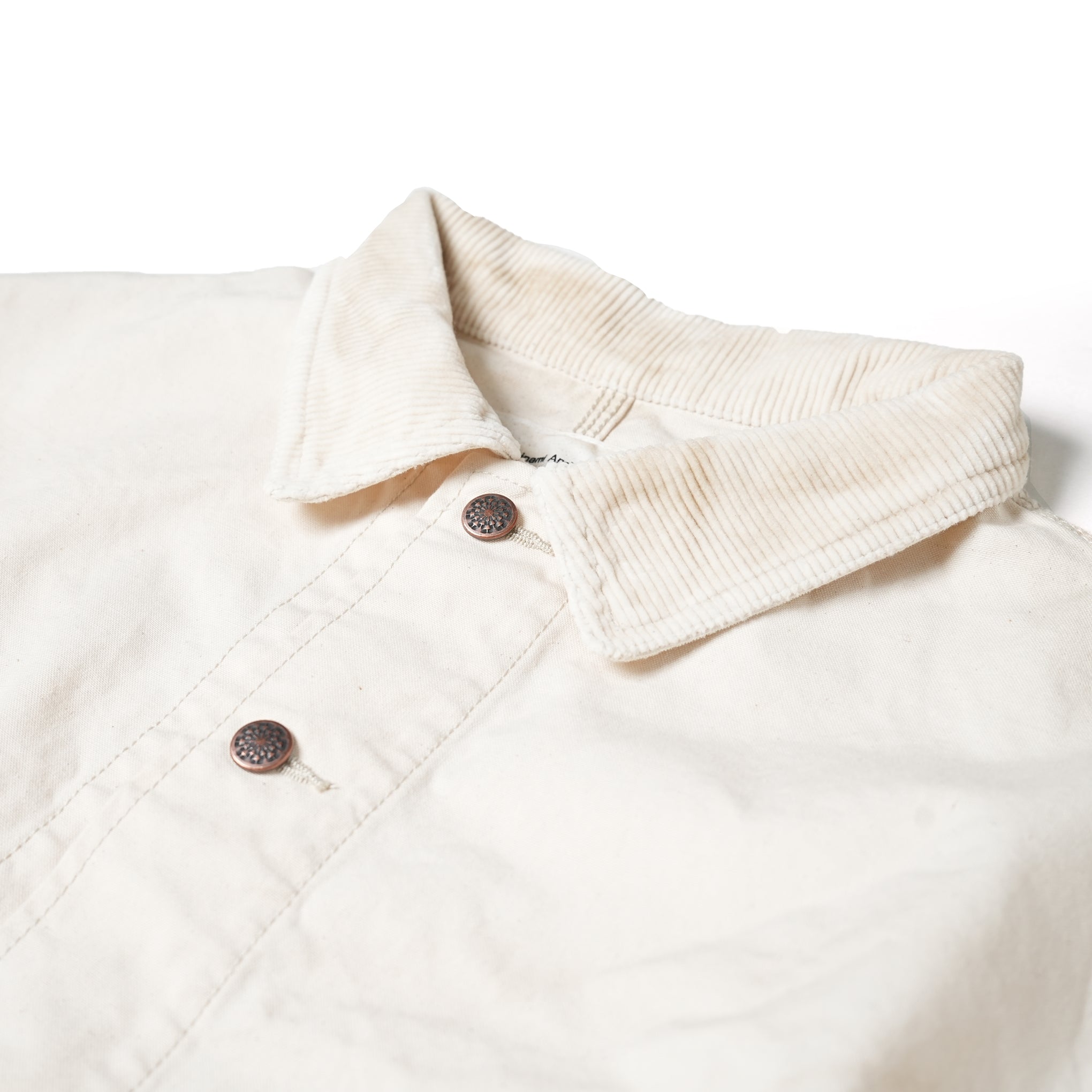 23#01373-5010 | CANVAS COVERALL Vintage 60’S | Color:ベージュ【MINAMI ANDERSON_ミナミアンダーソン】
