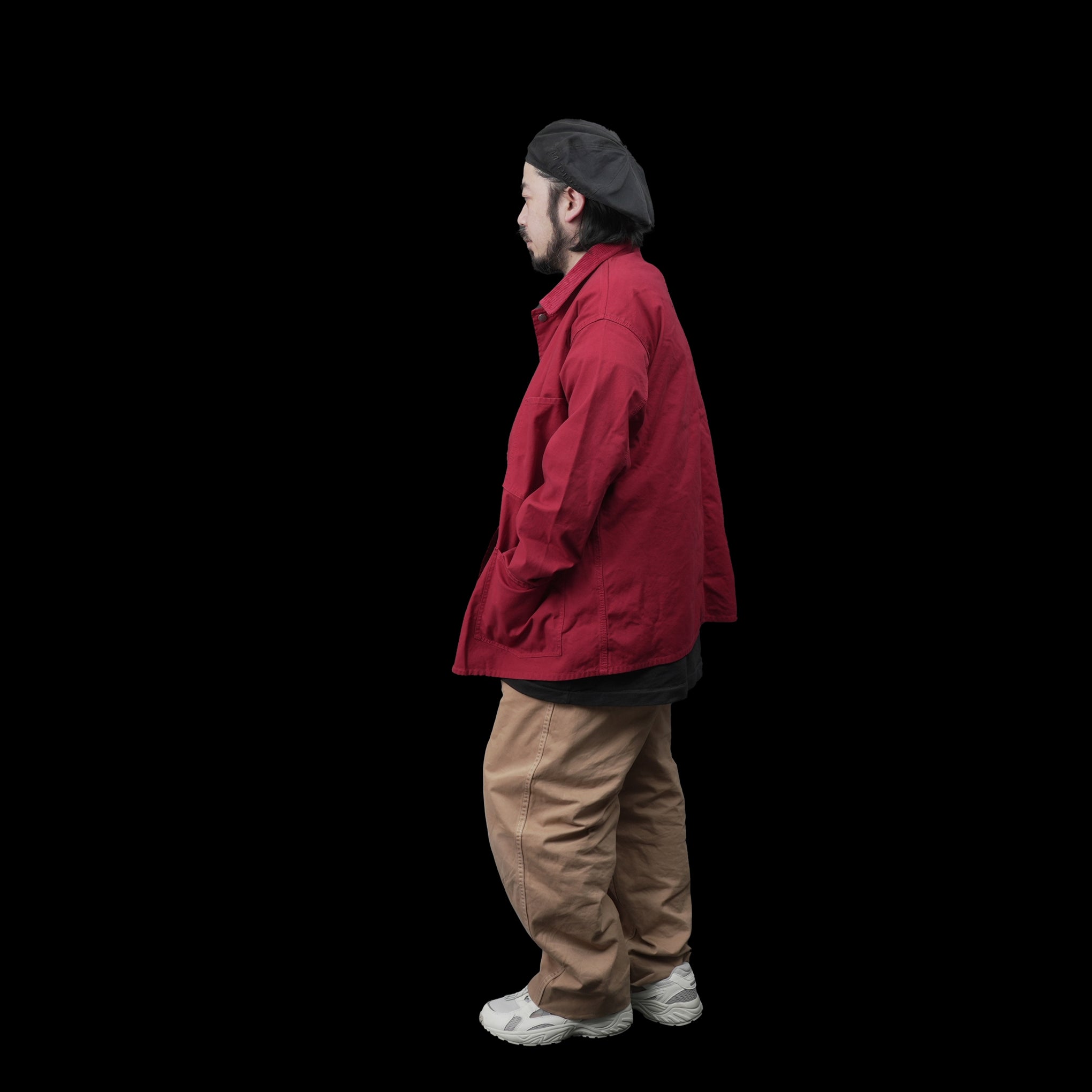 23#01373-5110 | CANVAS COVERALL Vintage 60’S | Color:レッド【MINAMI ANDERSON_ミナミアンダーソン】