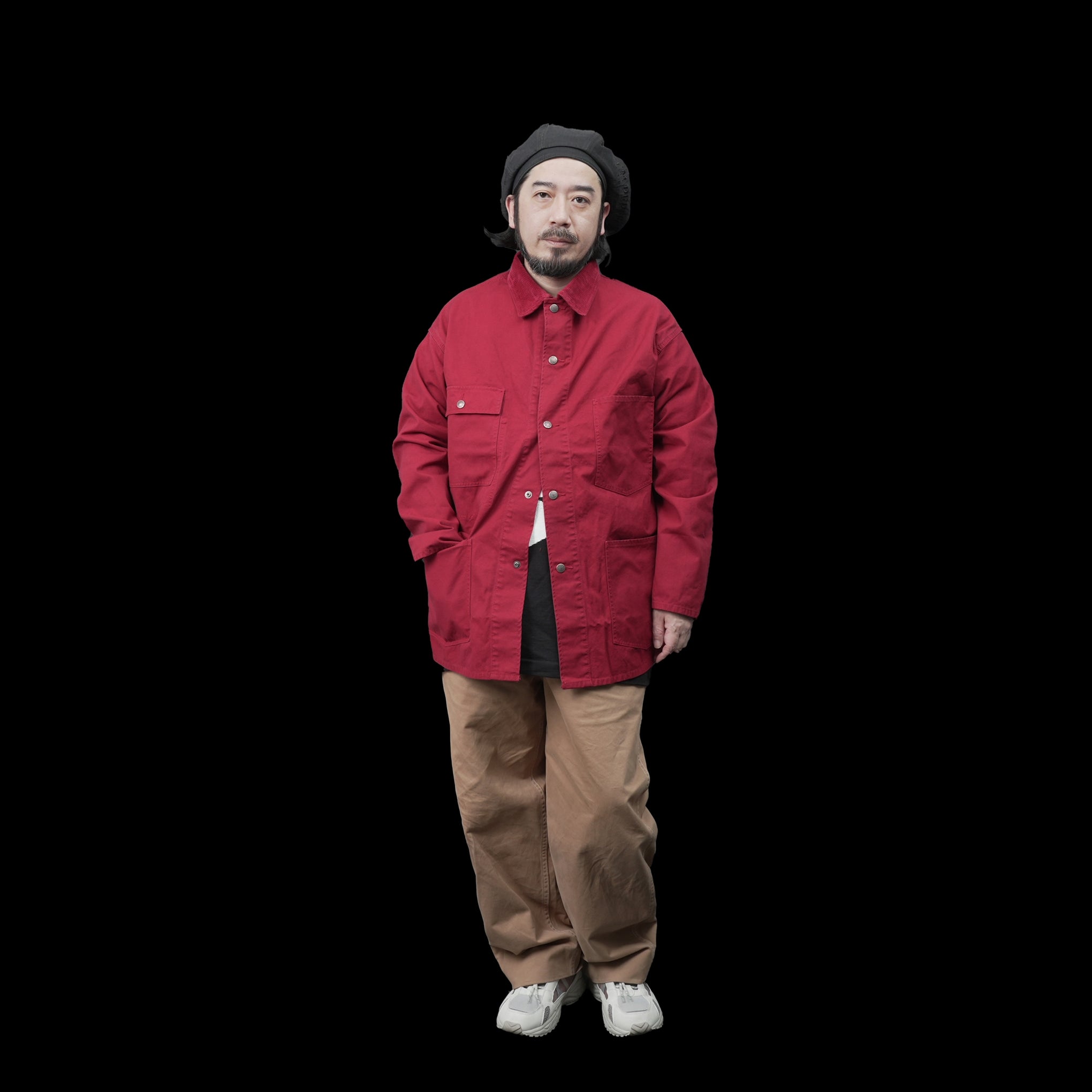 23#01373-5110 | CANVAS COVERALL Vintage 60’S | Color:レッド【MINAMI ANDERSON_ミナミアンダーソン】