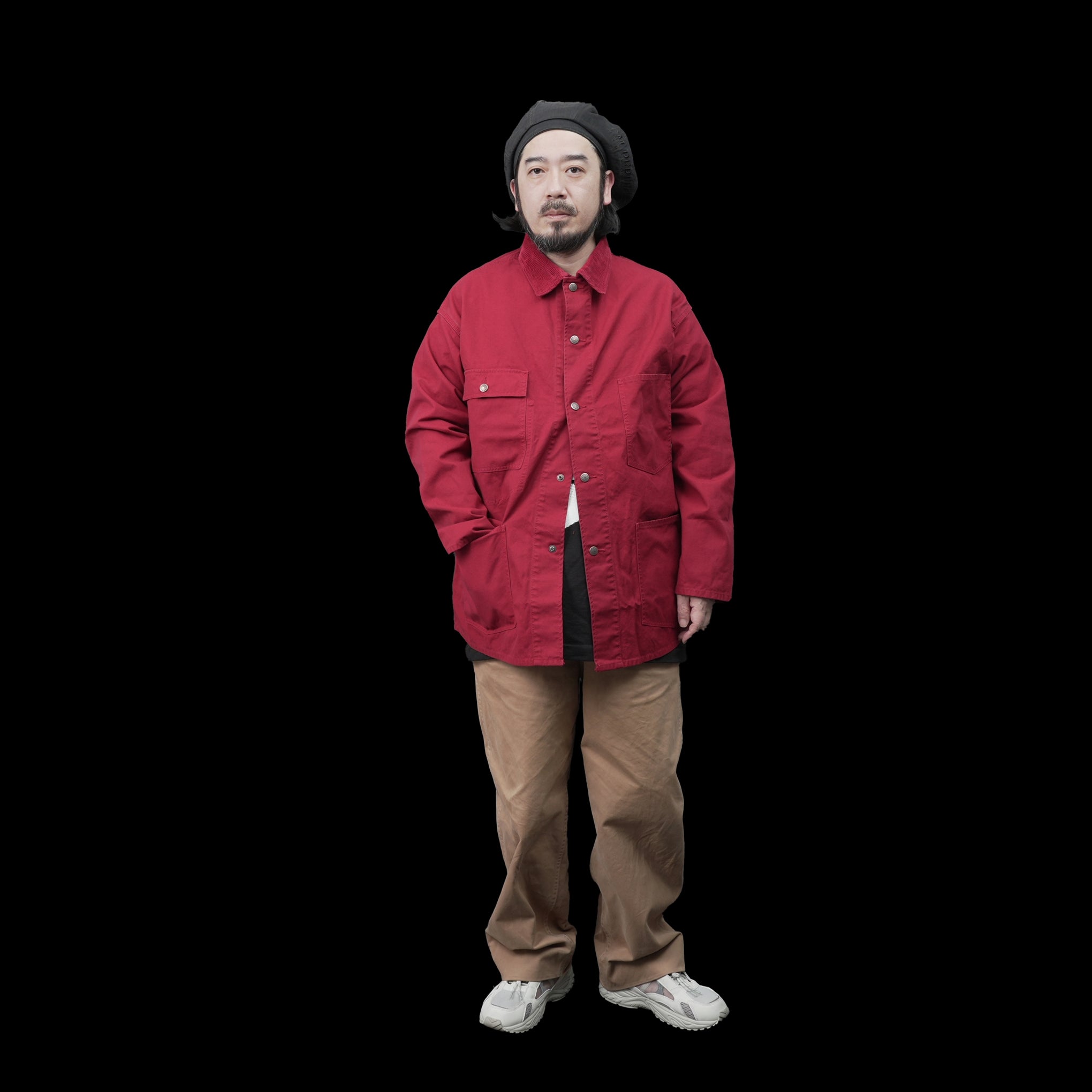 23#01373-5110 | CANVAS COVERALL Vintage 60’S | Color:レッド【MINAMI ANDERSON_ミナミアンダーソン】