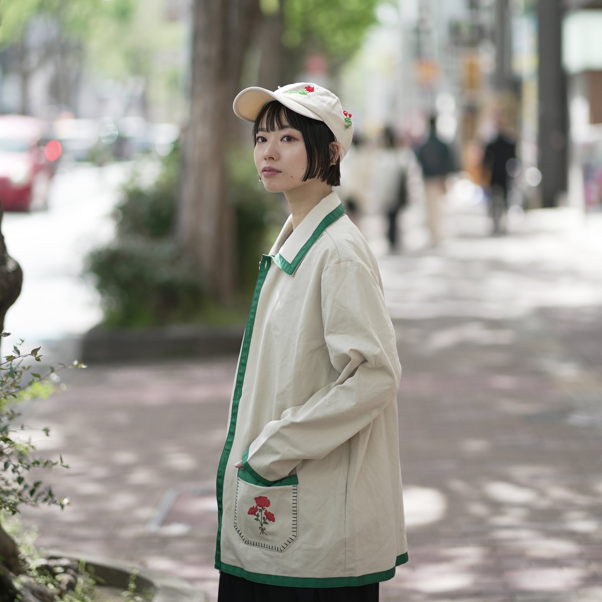 No:27SM02JKM019CRM | Name:Gordon Embroidered Jacket | Color:Cream【SISTER JANE_シスタージェーン】【archive】