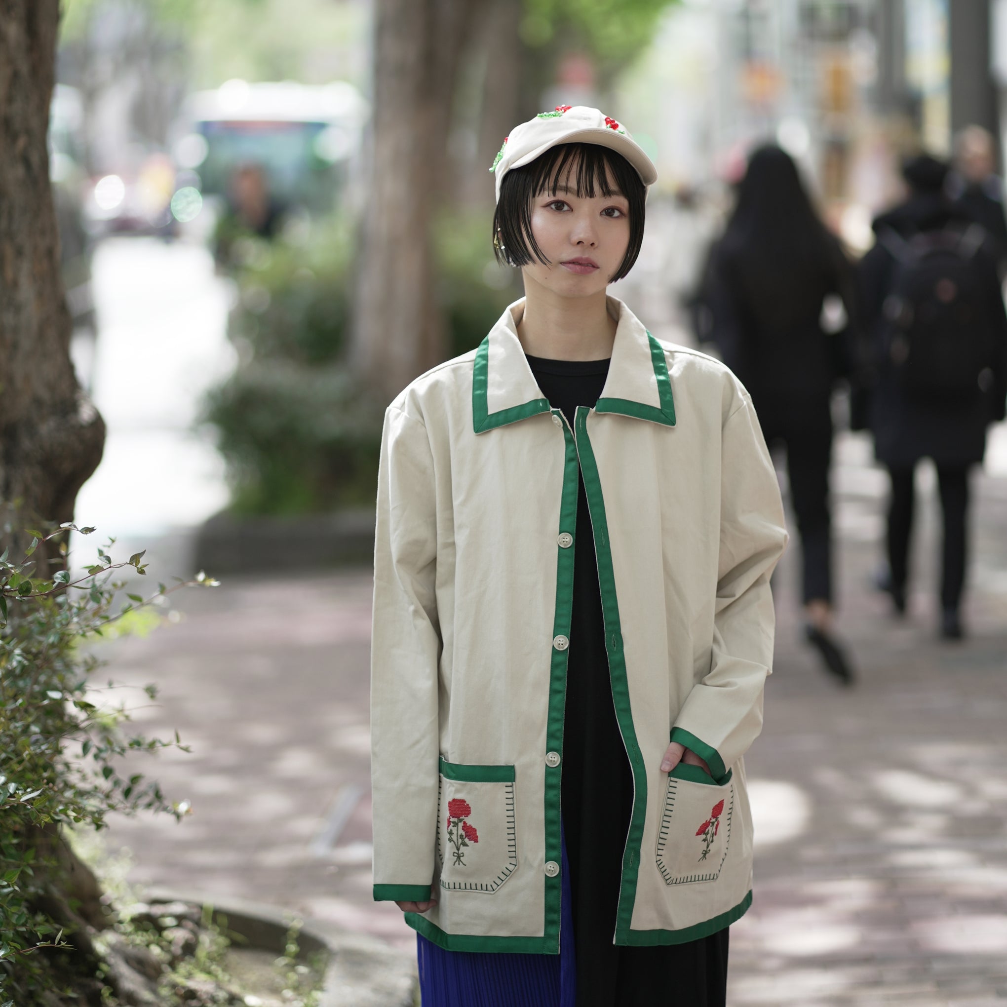 No:27SM02JKM019CRM | Name:Gordon Embroidered Jacket | Color:Cream【SISTER JANE_シスタージェーン】【archive】
