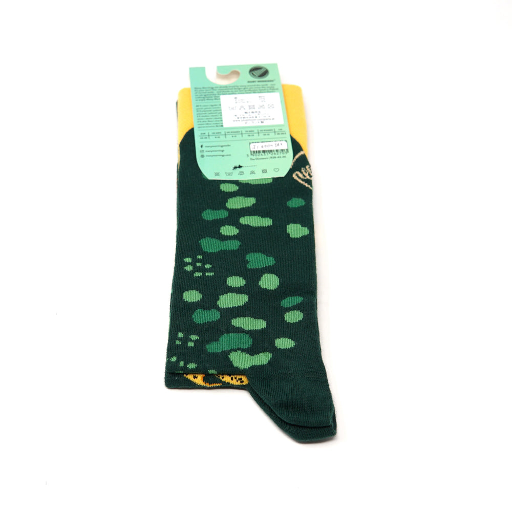 many mornings reguler socks / The Dinosaurs / 【many mornings メニ―モーニングス】【ネコポス選択可能】-MANY MORNIGS-ADDICTION FUKUOKA