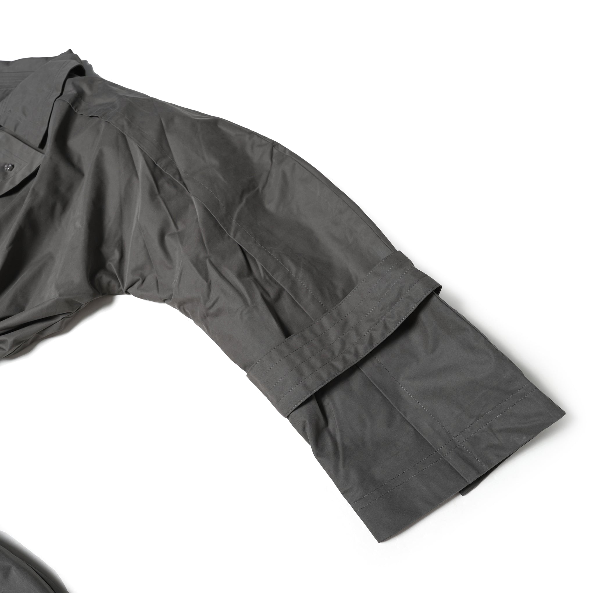 No:SNS23-C01_dg | Name:Seivson x dearruigallery Spring/Summer Show " Classic Cocoon Triple Wear Waterproof Windbreaker " Fashion Mist Grey | 【SEIVSON_セイブソン】