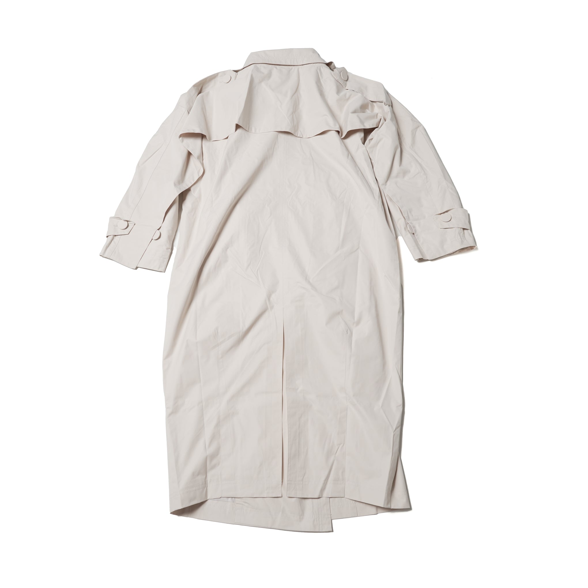 No:SNS23-C01_mf | Name:Seivson x dearruigallery Spring/Summer Show Edition " Classic Cocoon Triple Wear Waterproof Windbreaker " Fashion Matte White | 【SEIVSON_セイブソン】【archive】