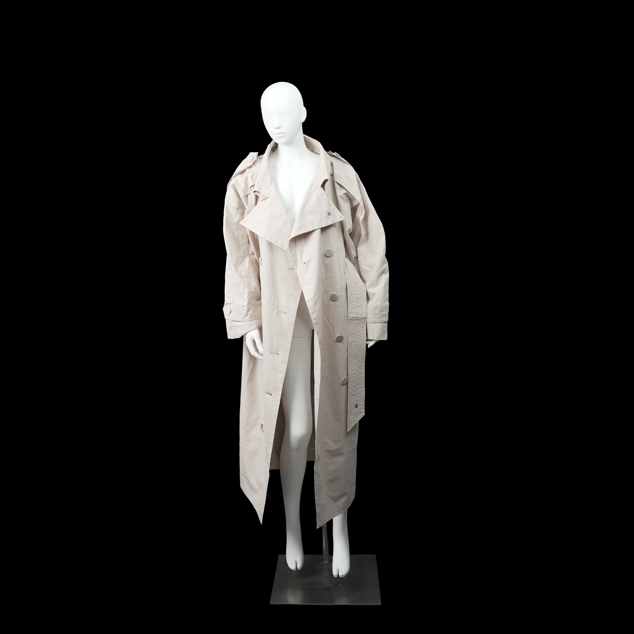 No:SNS23-C01_mf | Name:Seivson x dearruigallery Spring/Summer Show Edition " Classic Cocoon Triple Wear Waterproof Windbreaker " Fashion Matte White | 【SEIVSON_セイブソン】【archive】