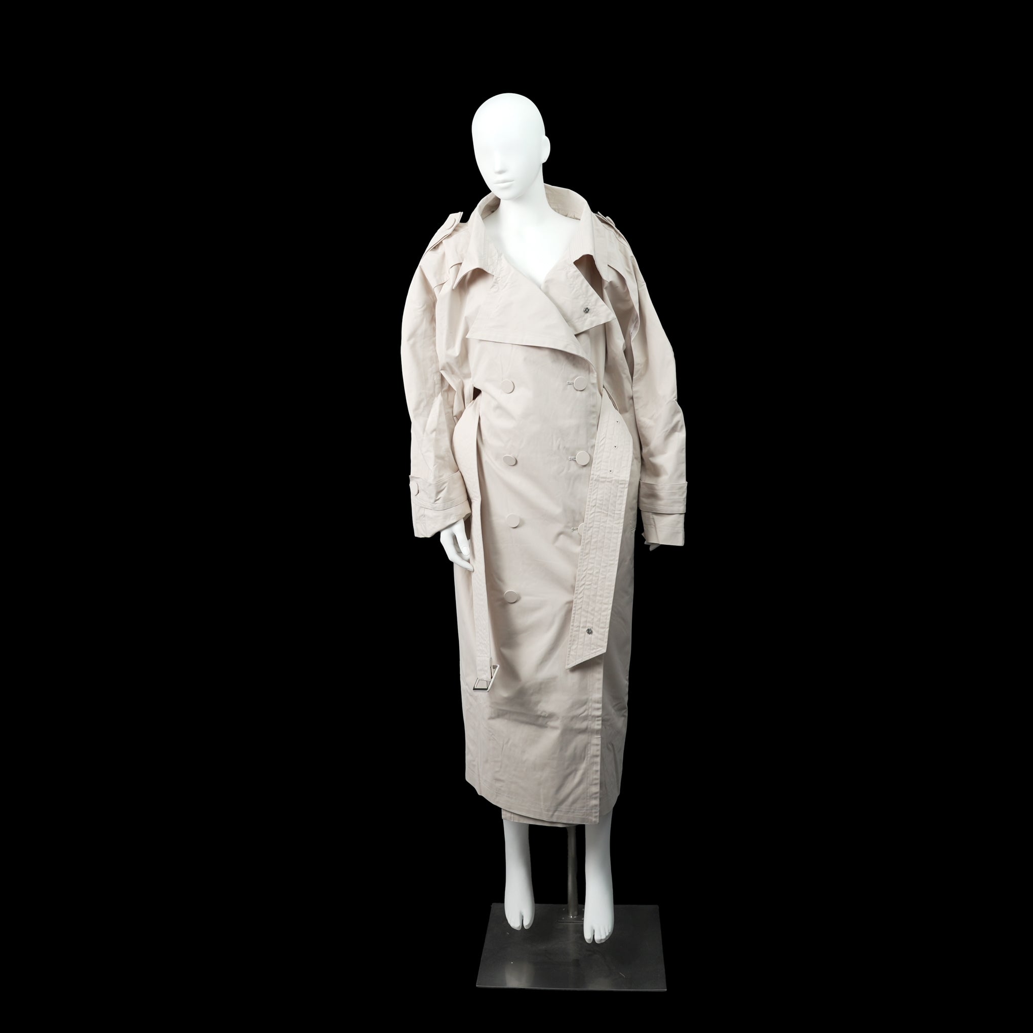 No:SNS23-C01_mf | Name:Seivson x dearruigallery Spring/Summer Show Edition " Classic Cocoon Triple Wear Waterproof Windbreaker " Fashion Matte White | 【SEIVSON_セイブソン】【archive】