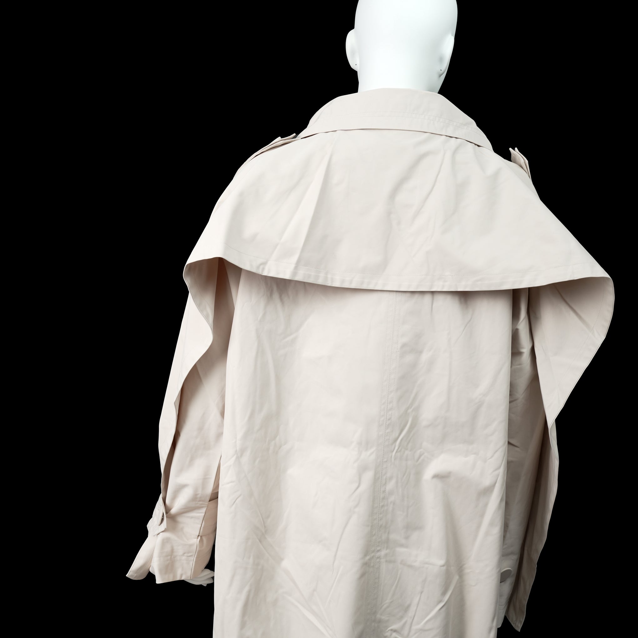 No:SNS23-C01_mf | Name:Seivson x dearruigallery Spring/Summer Show Edition " Classic Cocoon Triple Wear Waterproof Windbreaker " Fashion Matte White | 【SEIVSON_セイブソン】