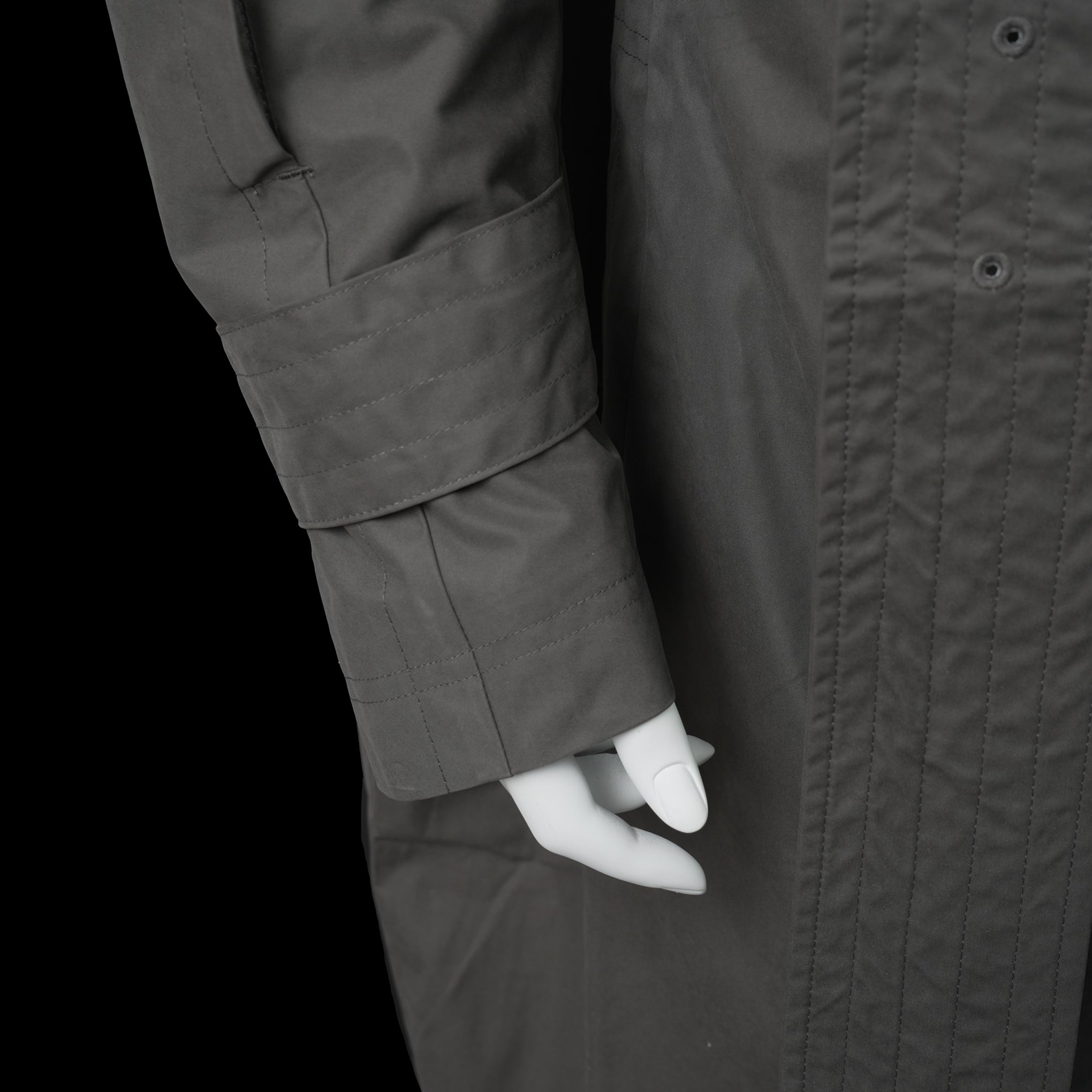 No:SNS23-C01_dg | Name:Seivson x dearruigallery Spring/Summer Show " Classic Cocoon Triple Wear Waterproof Windbreaker " Fashion Mist Grey | 【SEIVSON_セイブソン】