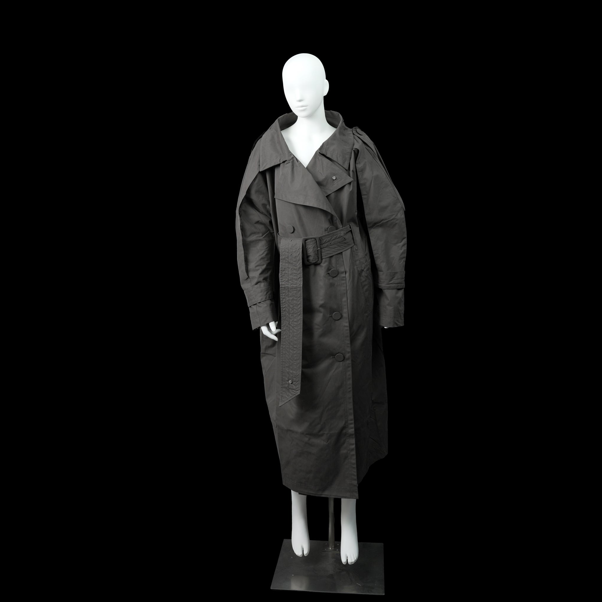 No:SNS23-C01_dg | Name:Seivson x dearruigallery Spring/Summer Show " Classic Cocoon Triple Wear Waterproof Windbreaker " Fashion Mist Grey | 【SEIVSON_セイブソン】