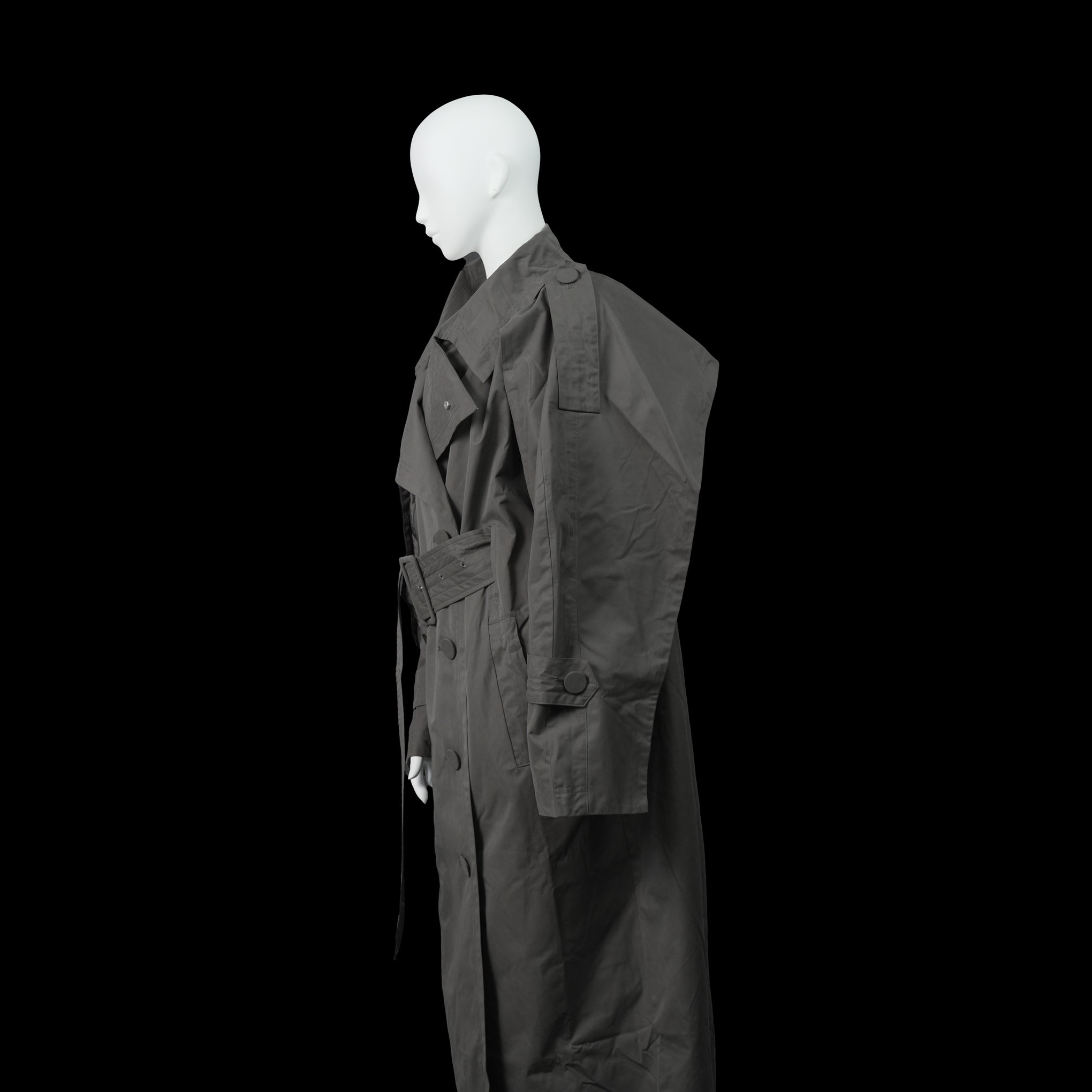 No:SNS23-C01_dg | Name:Seivson x dearruigallery Spring/Summer Show " Classic Cocoon Triple Wear Waterproof Windbreaker " Fashion Mist Grey | 【SEIVSON_セイブソン】