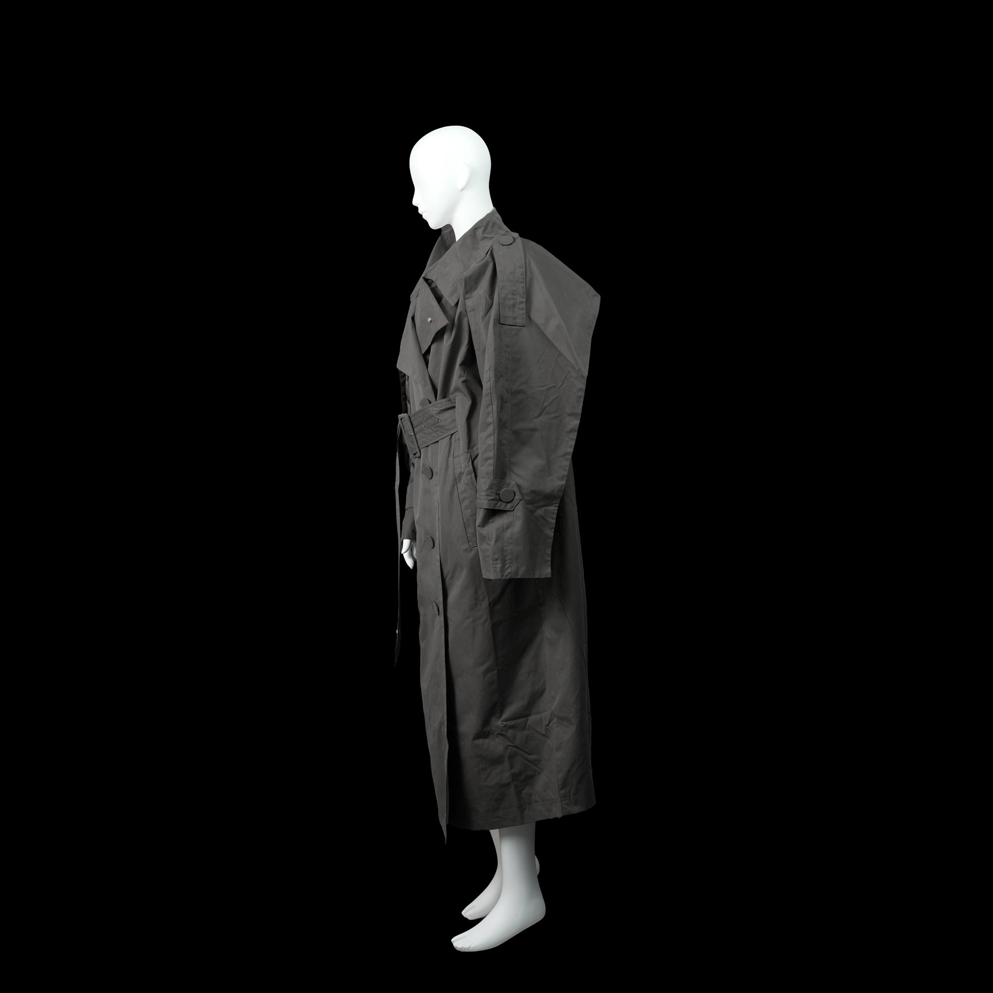 No:SNS23-C01_dg | Name:Seivson x dearruigallery Spring/Summer Show " Classic Cocoon Triple Wear Waterproof Windbreaker " Fashion Mist Grey | 【SEIVSON_セイブソン】