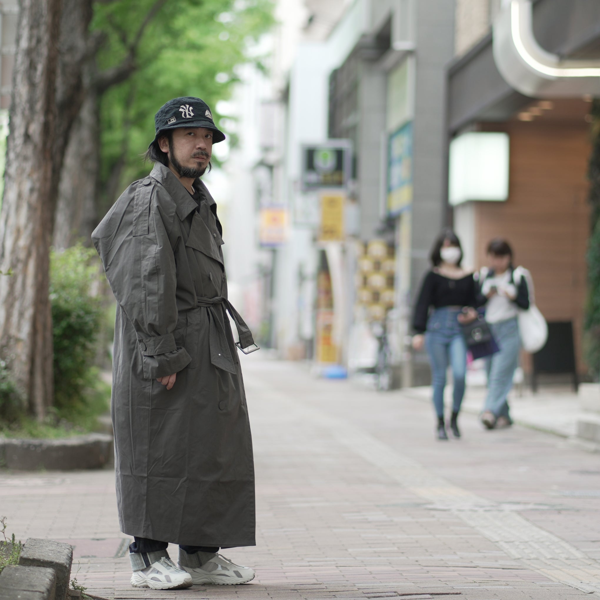 No:SNS23-C01_dg | Name:Seivson x dearruigallery Spring/Summer Show " Classic Cocoon Triple Wear Waterproof Windbreaker " Fashion Mist Grey | 【SEIVSON_セイブソン】【archive】