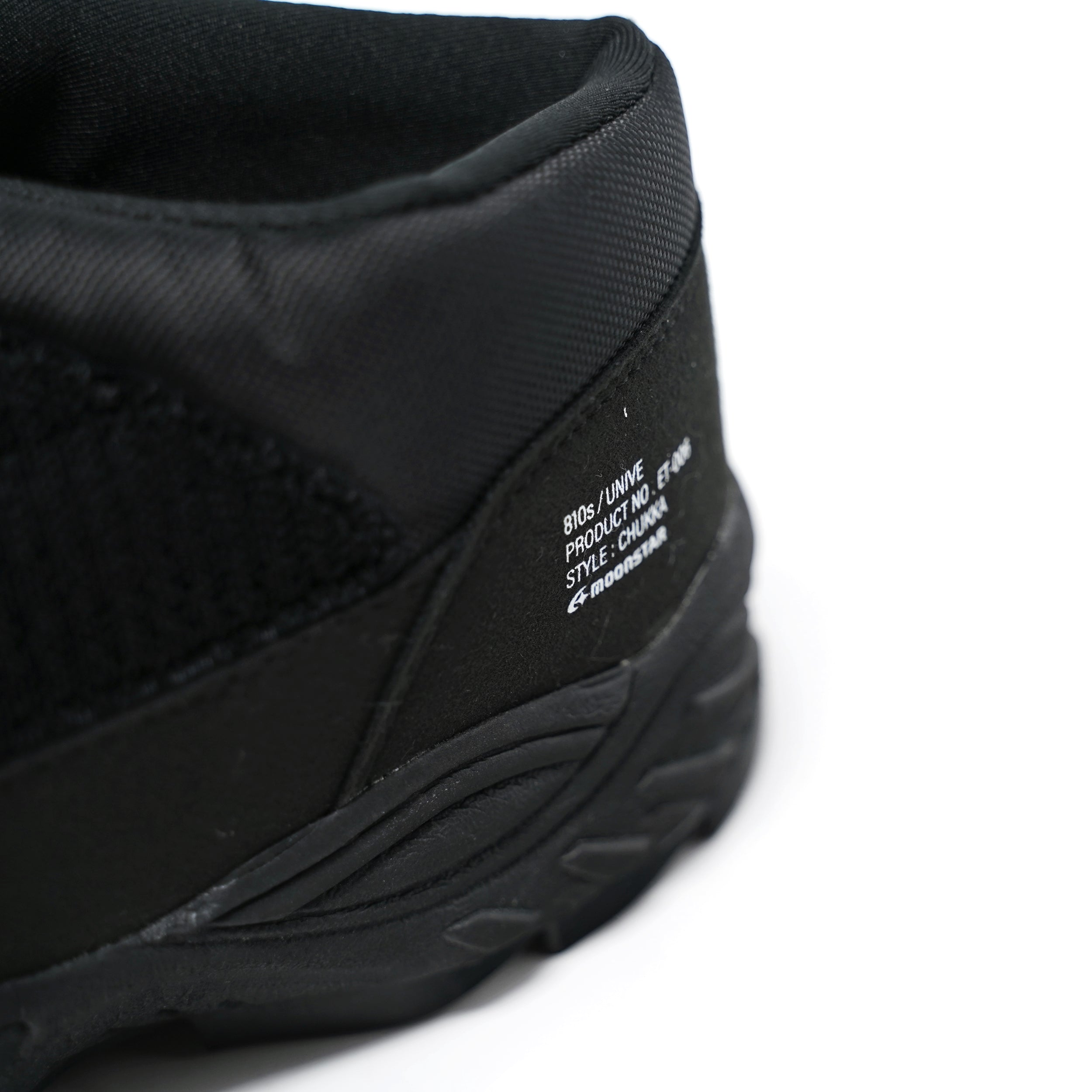 NO:ET006 | Name:UNIVE ユニーブ | Color:Black【810S】【Moonstar】-810S-ADDICTION FUKUOKA