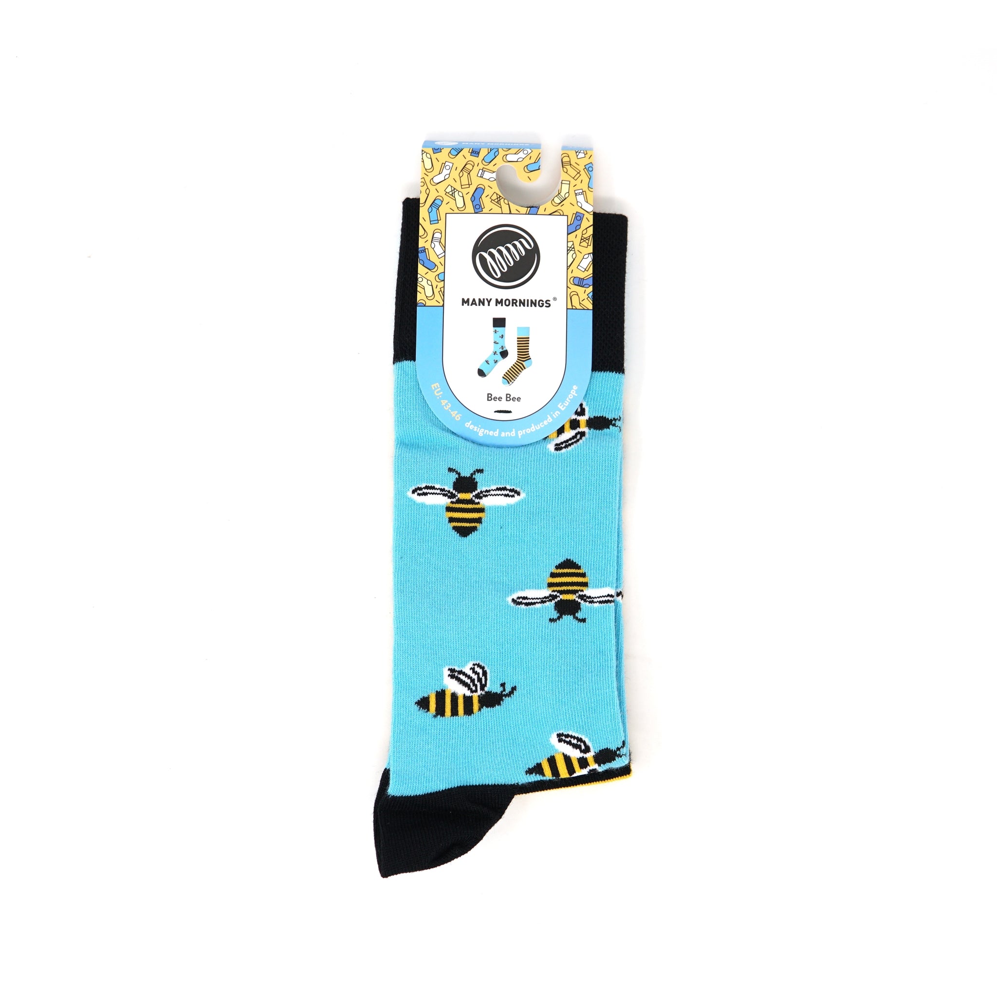 regular socks / beebee【MANY MORNINGS_メニ―モーニングス】【ネコポス選択可能】