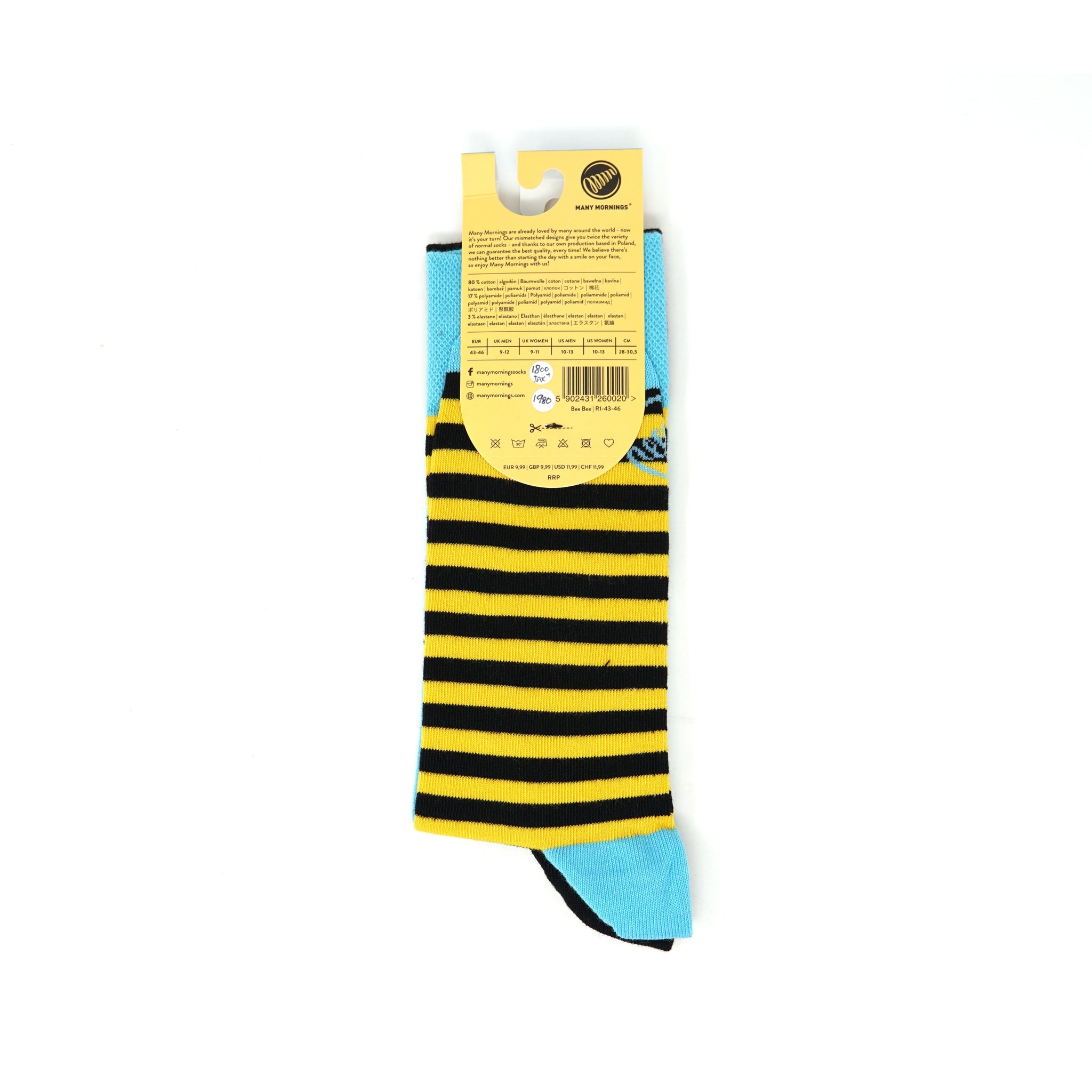 regular socks / beebee【MANY MORNINGS_メニ―モーニングス】【ネコポス選択可能】