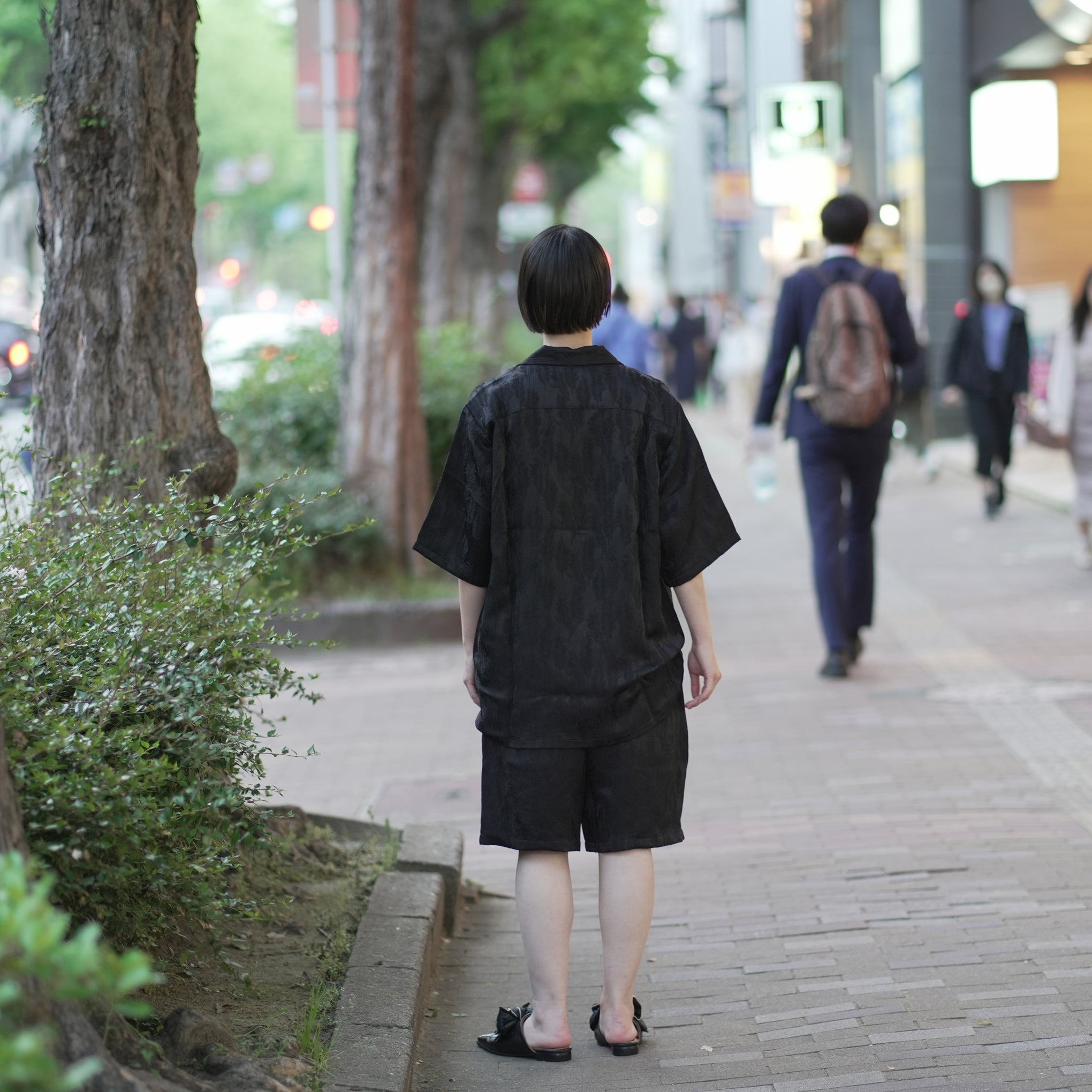 No:KLM23HPT1095 | Name:TUMBI | Color:Black/Blue/Light Grya【KELEN MEN_ケレン】