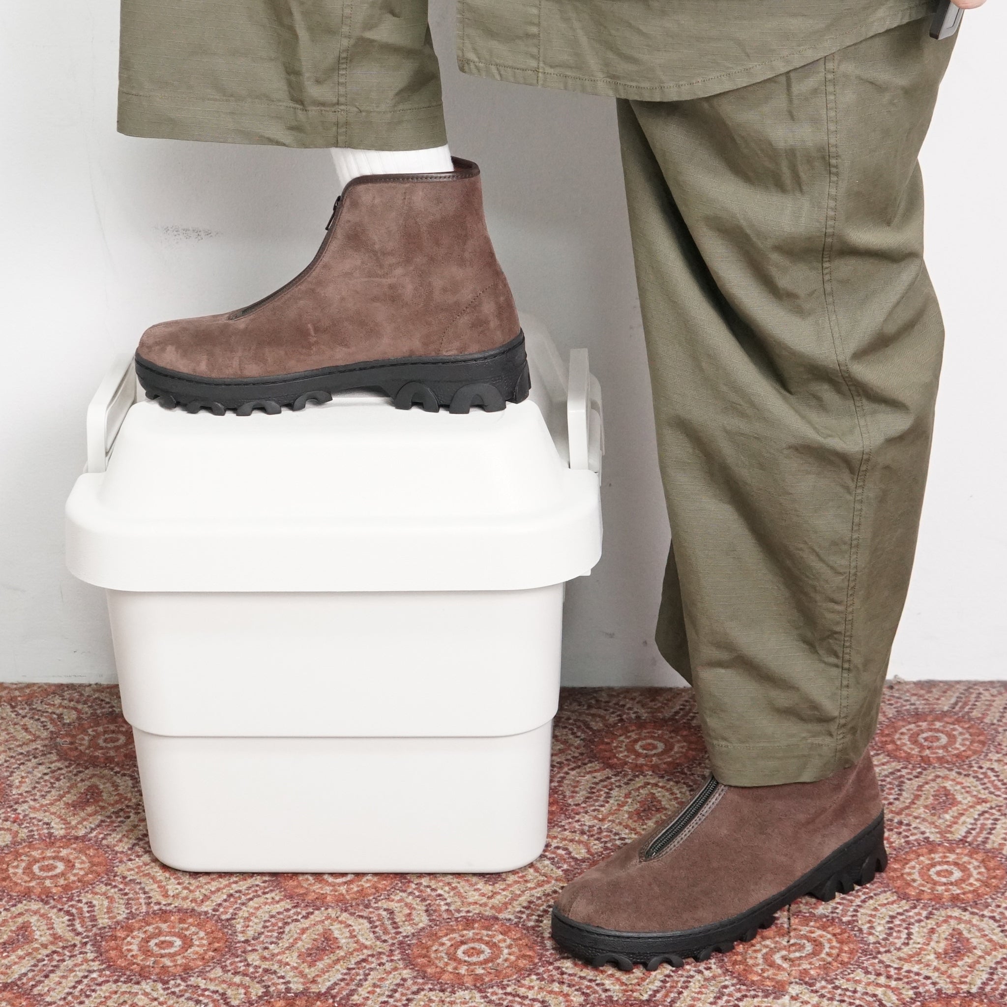 540SSA | RUSSIAN MILITARY BOOTS | Color:Dark Brown Suede【REPRODUCTION OF FOUND_リプロダクションオブファウンド】【archive】
