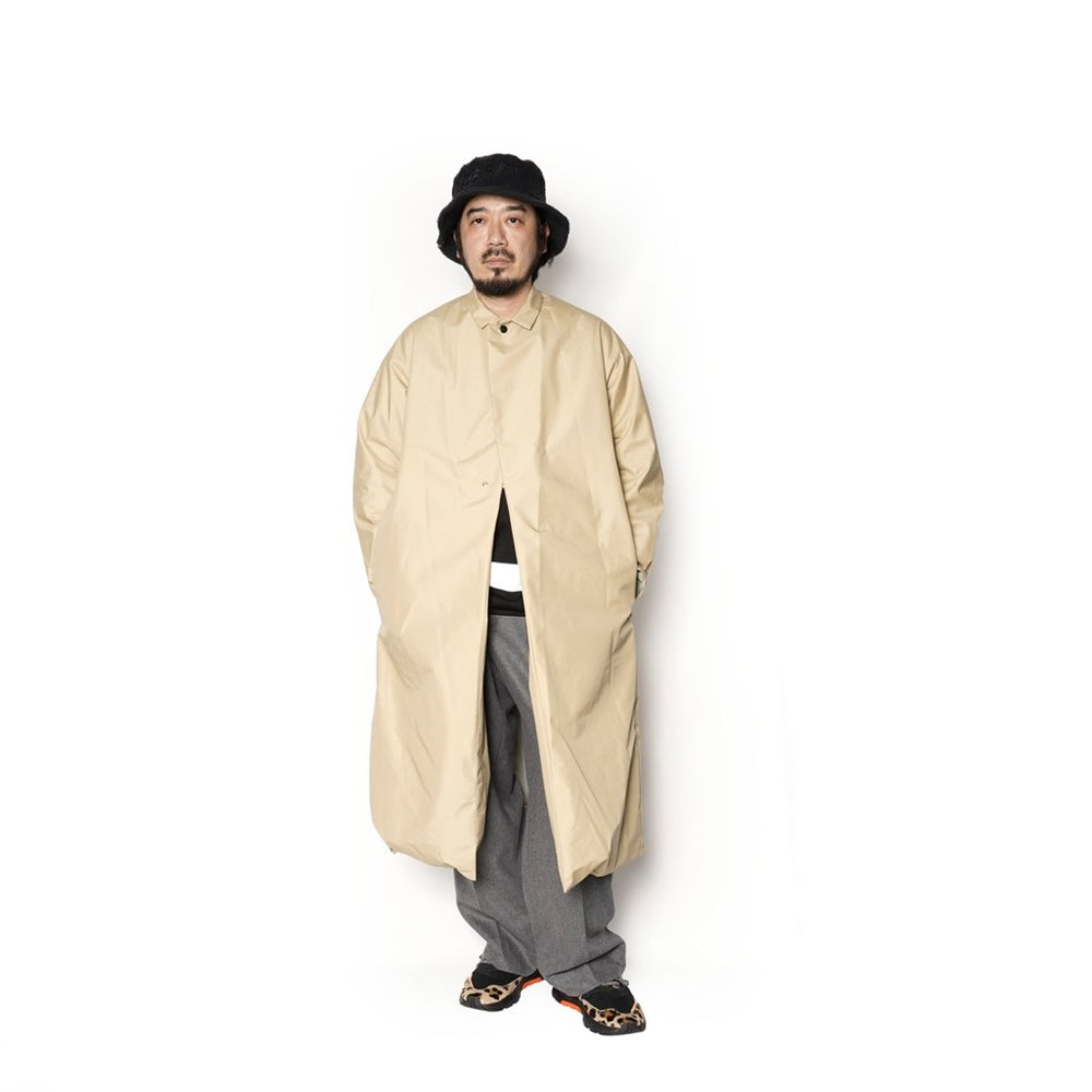 No:PH21FW-002 | Name:P.H.M. Long Coat | Color:Black/Beige | Size:M/L【POWDERHORN MOUNTAINEERING】【入荷予定アイテム・入荷連絡可能】-POWDERHORN MOUNTAINEERING-ADDICTION FUKUOKA