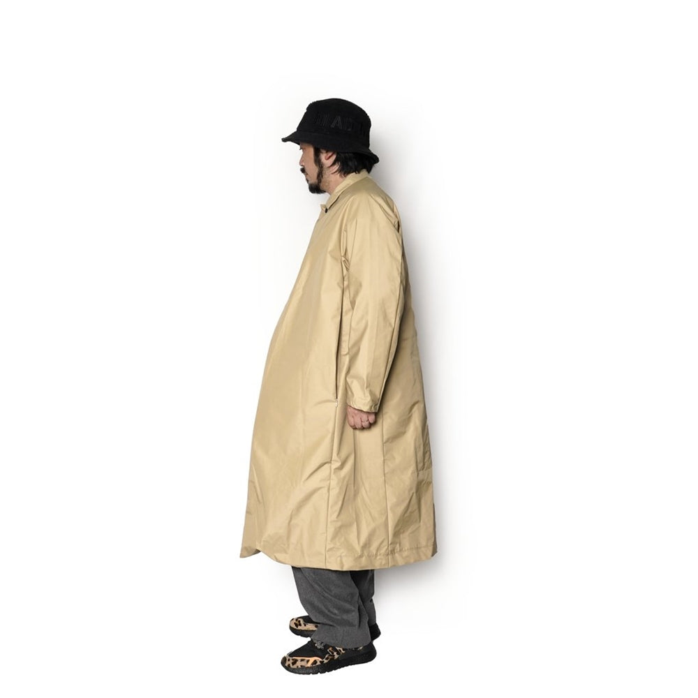No:PH21FW-002 | Name:P.H.M. Long Coat | Color:Black/Beige | Size:M/L【POWDERHORN MOUNTAINEERING】【入荷予定アイテム・入荷連絡可能】-POWDERHORN MOUNTAINEERING-ADDICTION FUKUOKA