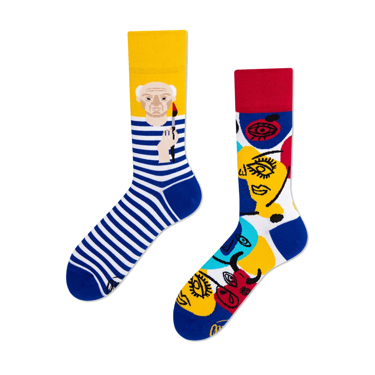 many mornings reguler socks /Picassocks/ 【many mornings メニ―モーニングス】【ネコポス選択可能】