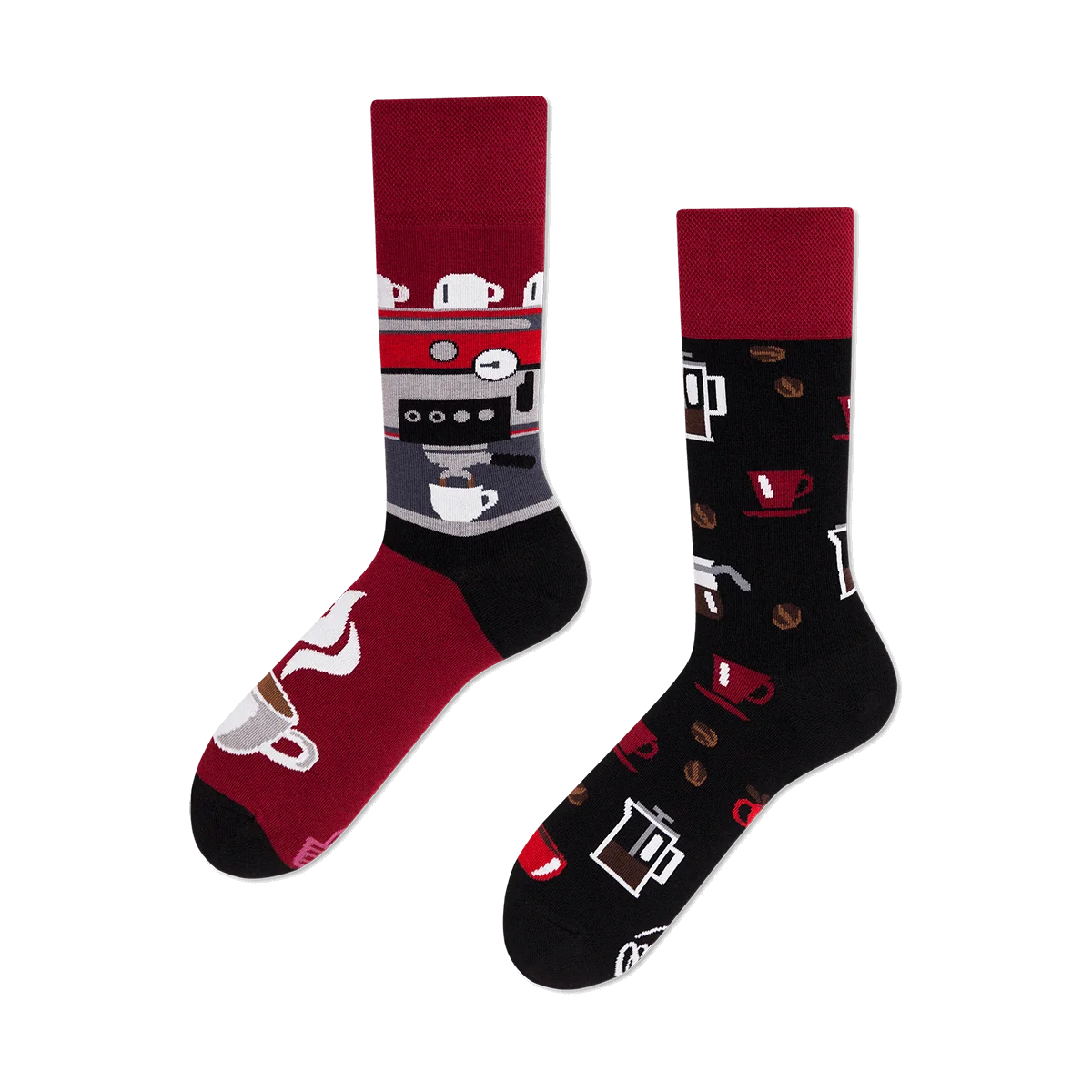 reguler socks / Dark Espresso【MANY MORNINGS_メニ―モーニングス】【ネコポス選択可能】