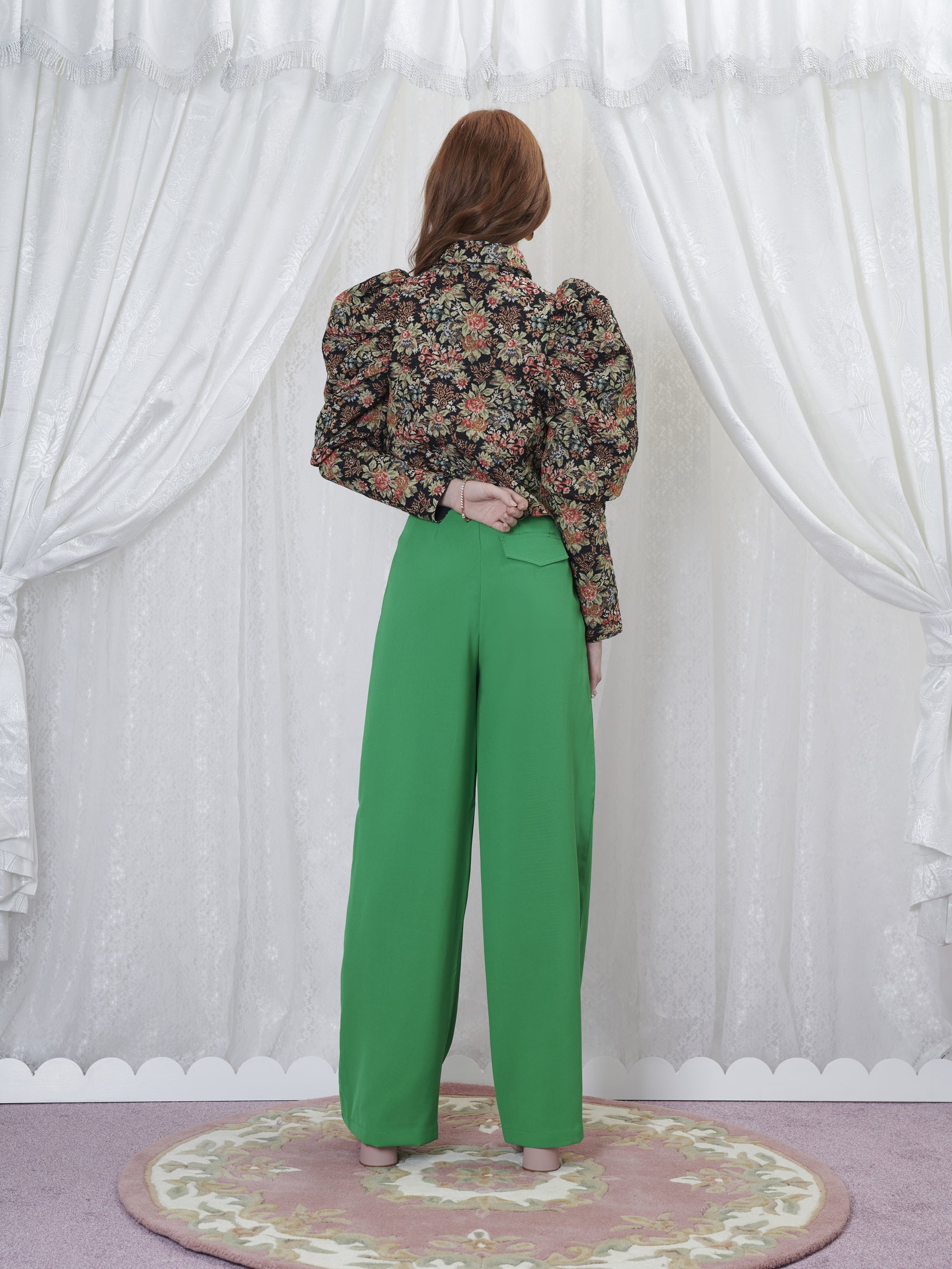 No:24SJ02BL1034MUL | Name:Memento Tapestry Blouse | Color:Multi | Size:XS/S【SISTER JANE_シスタージェーン】【archive】