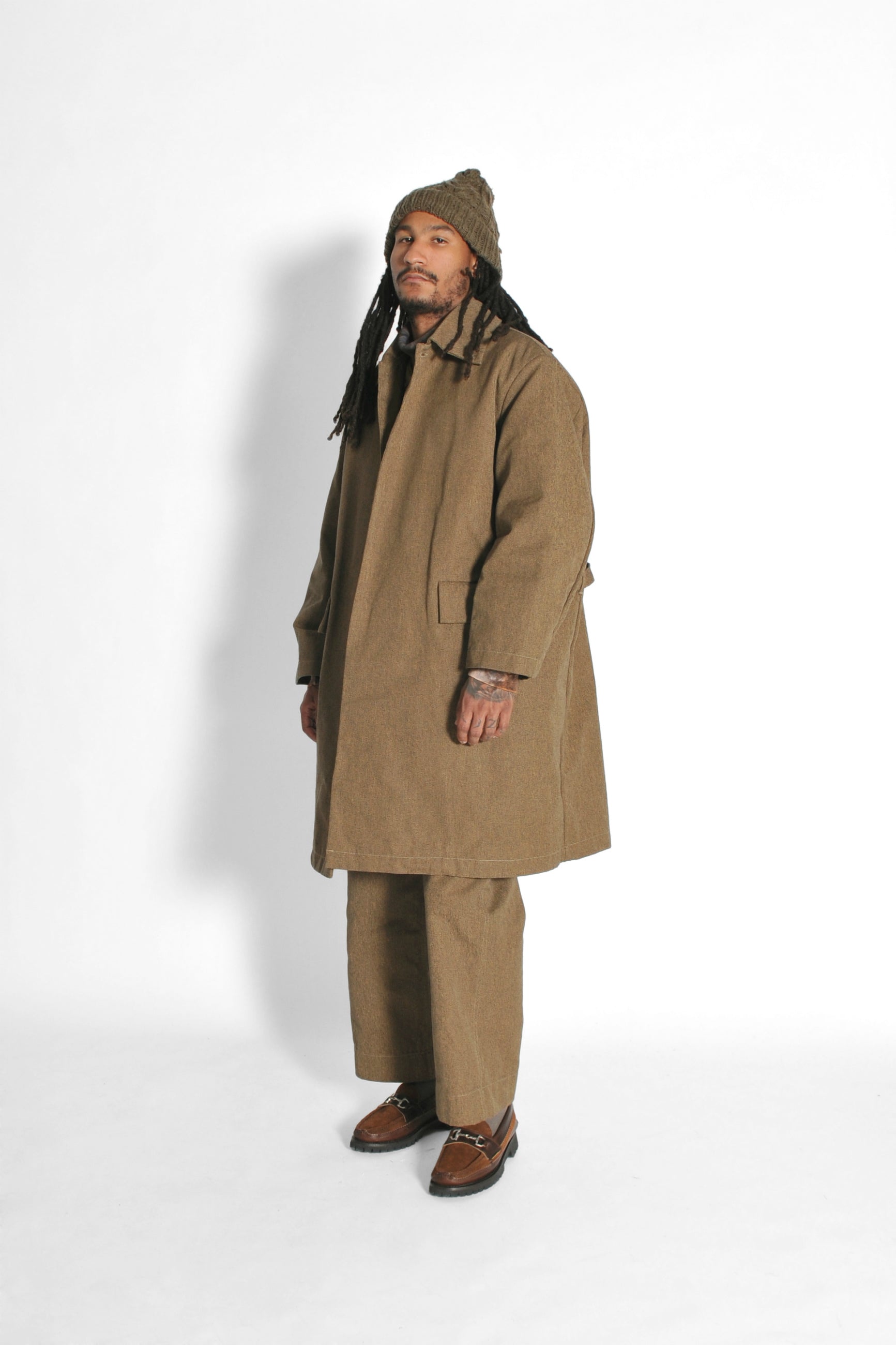 No:M30306 | Name:Chino Pants | Color:Old Hunting Brown/Black Mix | Size:30/32/34【MONITALY】【入荷予定アイテム・入荷連絡可能】-MONITALY-ADDICTION FUKUOKA