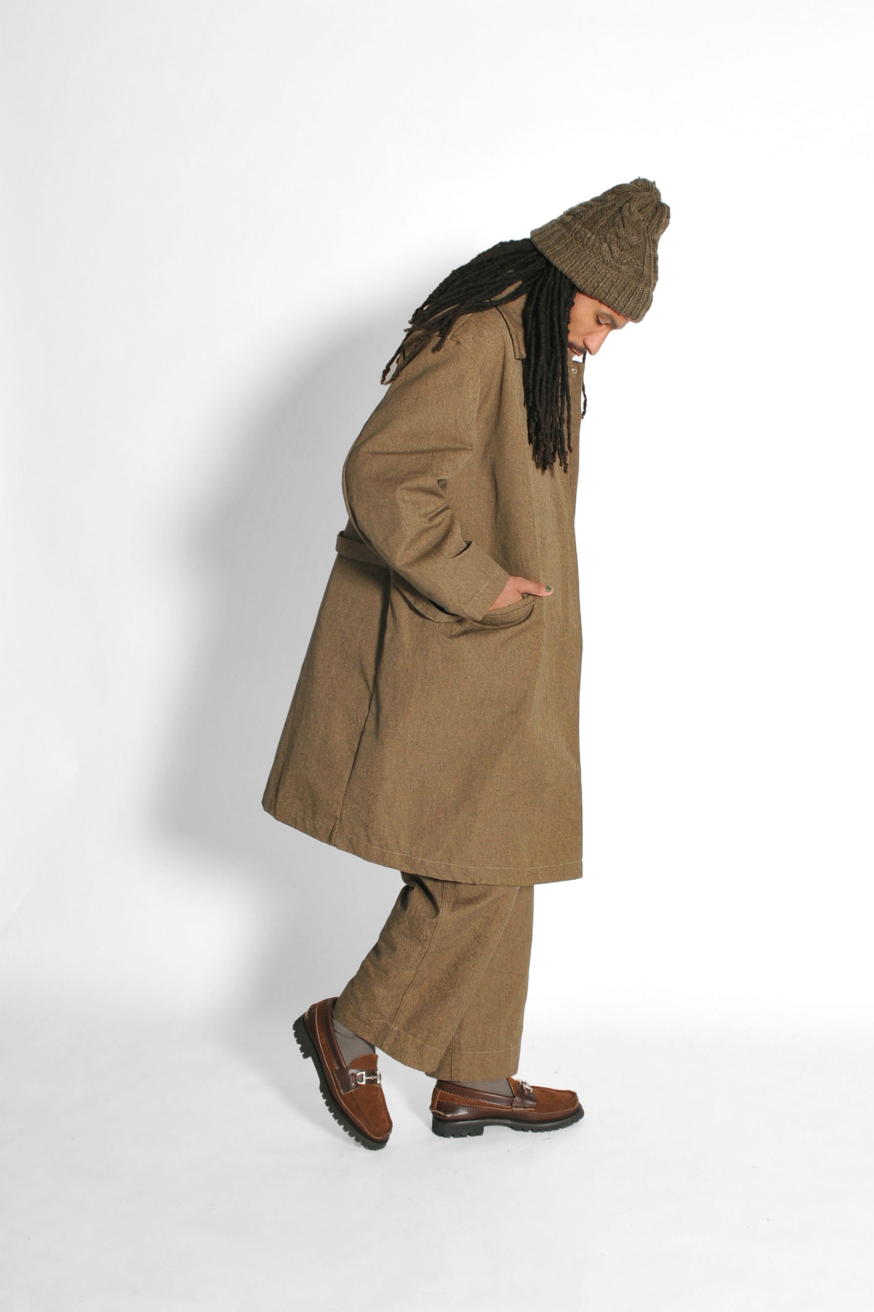 No:M30306 | Name:Chino Pants | Color:Old Hunting Brown/Black Mix | Size:30/32/34【MONITALY】【入荷予定アイテム・入荷連絡可能】-MONITALY-ADDICTION FUKUOKA