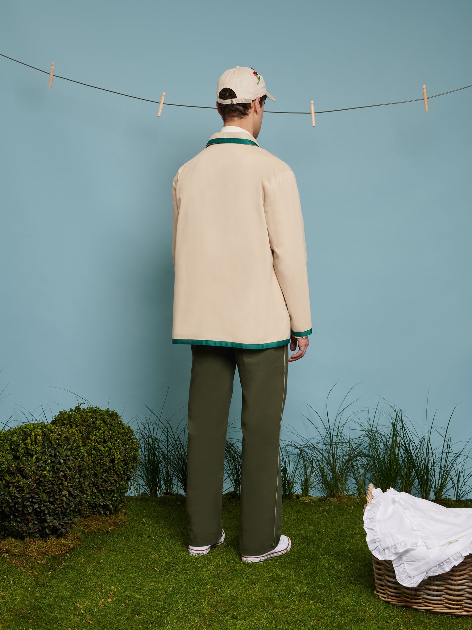 No:27SM02JKM019CRM | Name:Gordon Embroidered Jacket | Color:Cream【SISTER JANE_シスタージェーン】【archive】