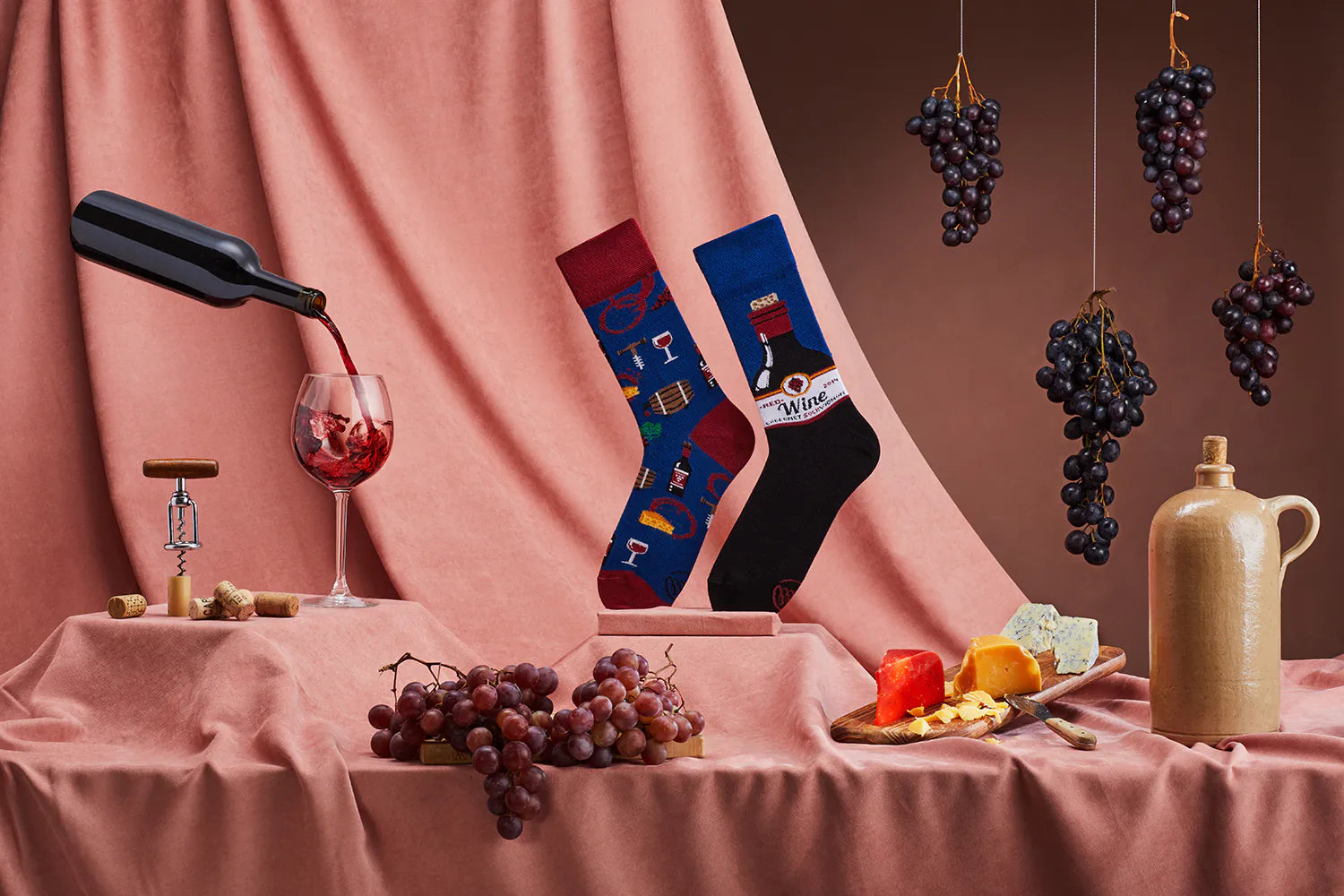 many mornings reguler socks /Cabernet Sockvignon/ 【many mornings メニ―モーニングス】【ネコポス選択可能】