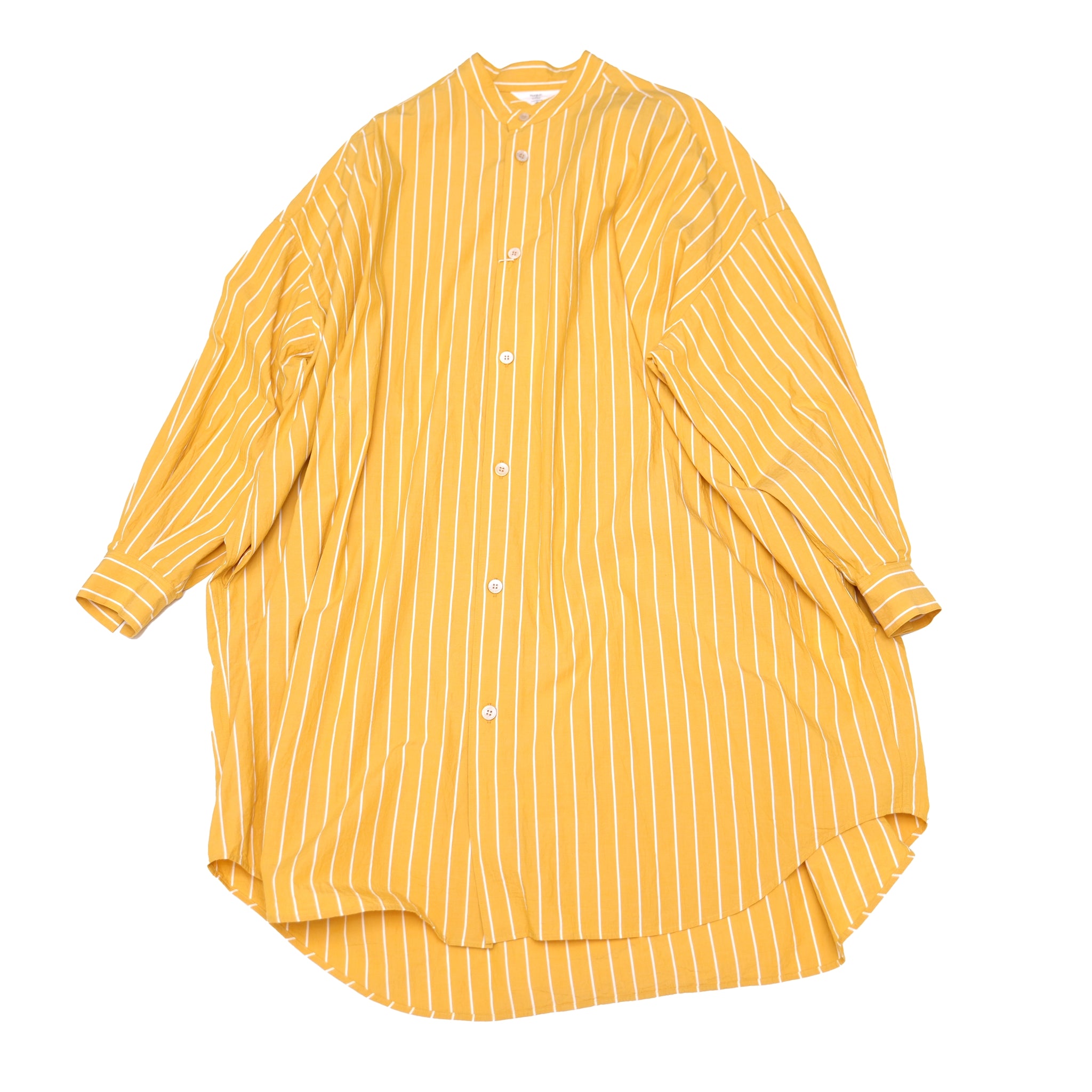Big Shirts Stripe – Yellow | PHABLIC × KAZUI