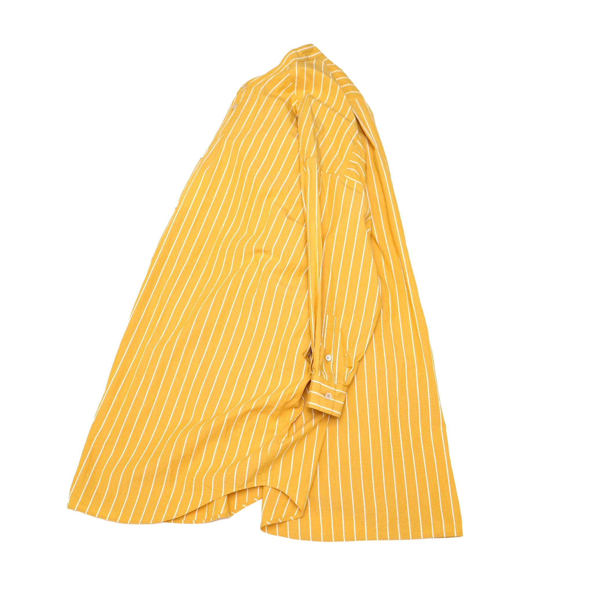 Big Shirts Stripe – Yellow | PHABLIC × KAZUI