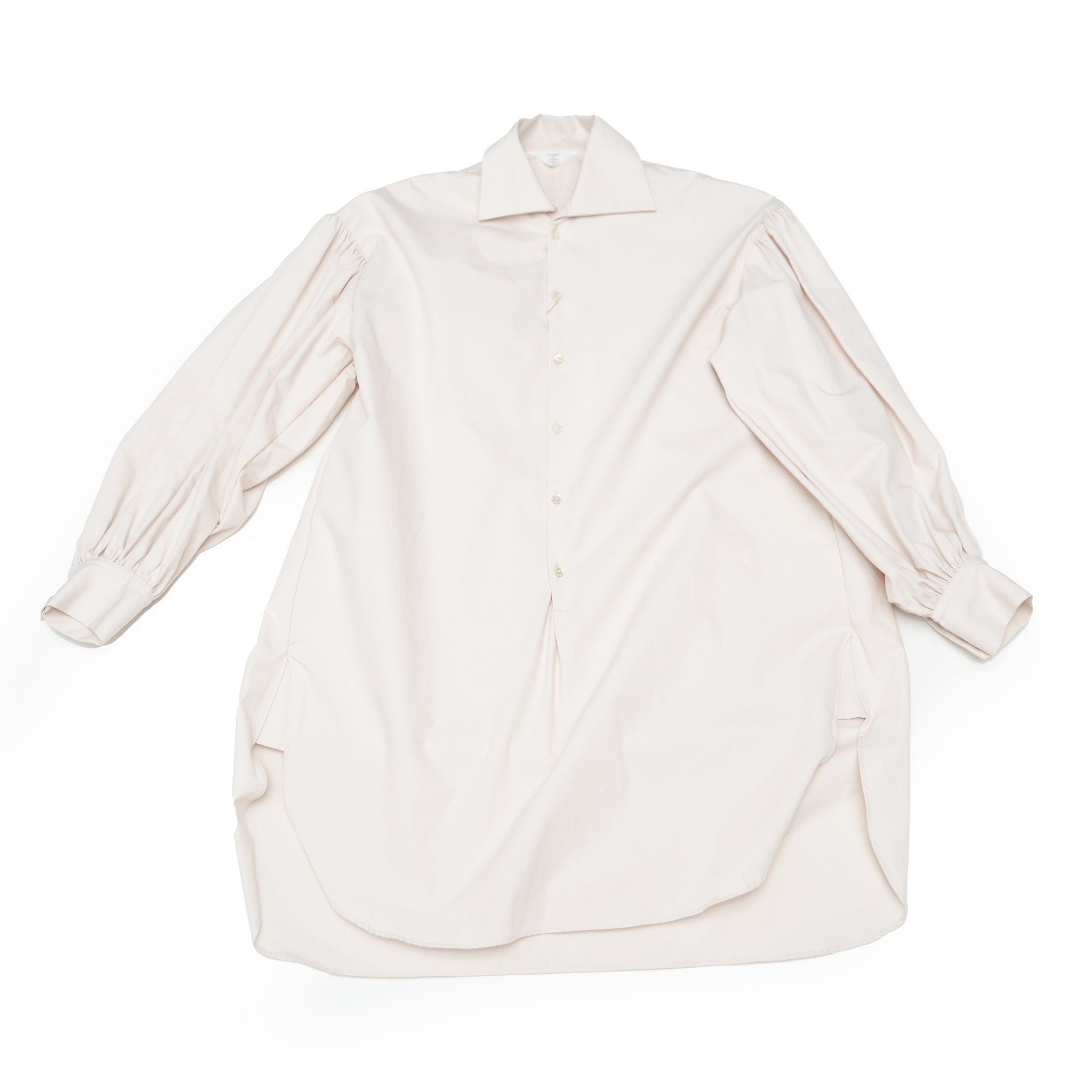 Balloon sleeves over shirt – Beige | PHABLIC × KAZUI