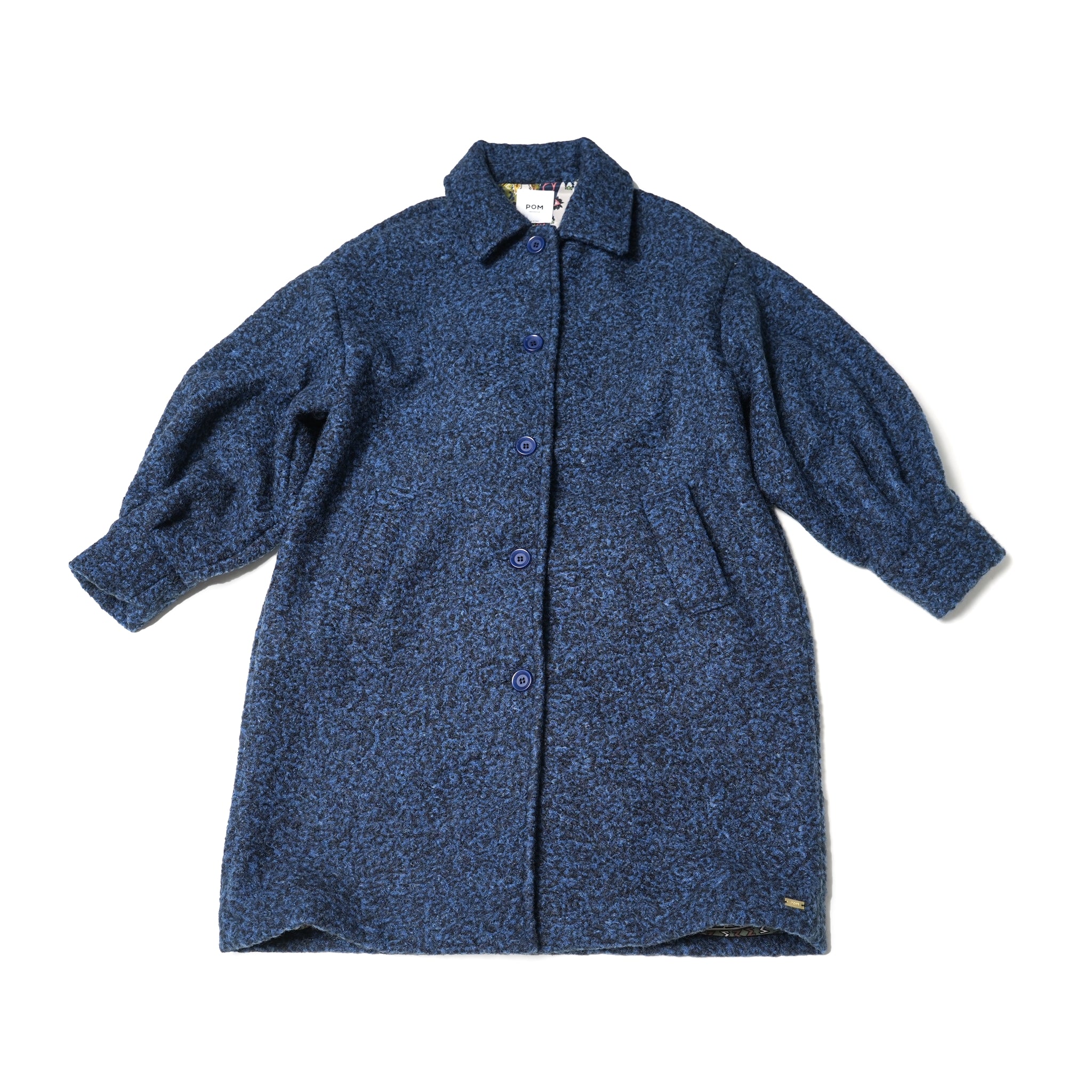 SP7112 | COAT | Color:Navy 【POM AMSTERDAM_ポムアムステルダム】