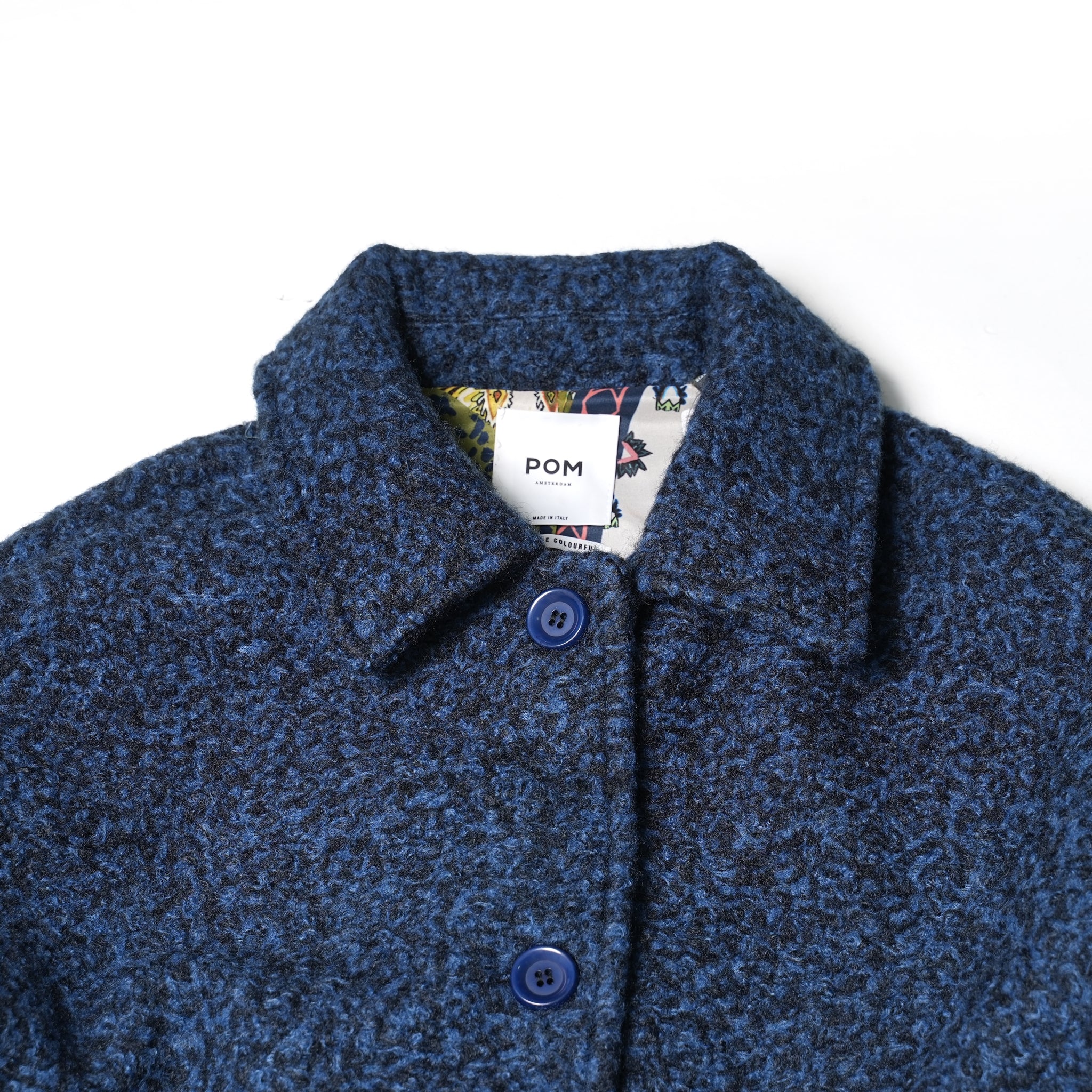 SP7112 | COAT | Color:Navy 【POM AMSTERDAM_ポムアムステルダム】