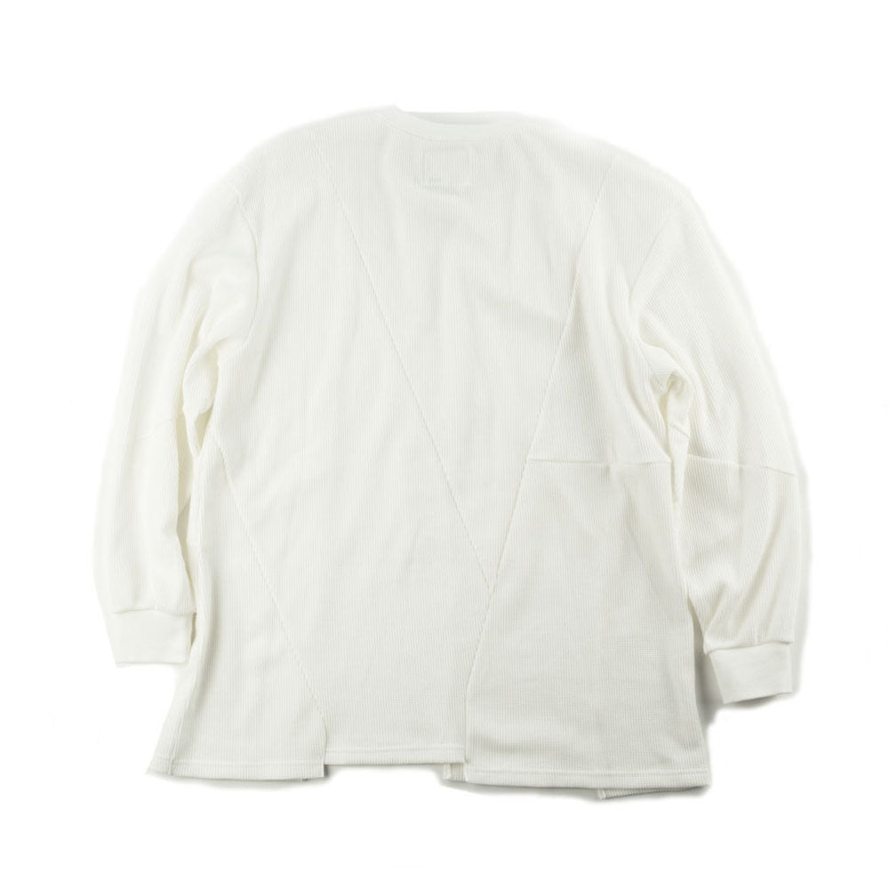 NO:VR20AW-AN-CT01 | Name:UNION THERMAL CUTSEW | Color:WHITE | Style:【VARDE77】-VARDE77-ADDICTION FUKUOKA