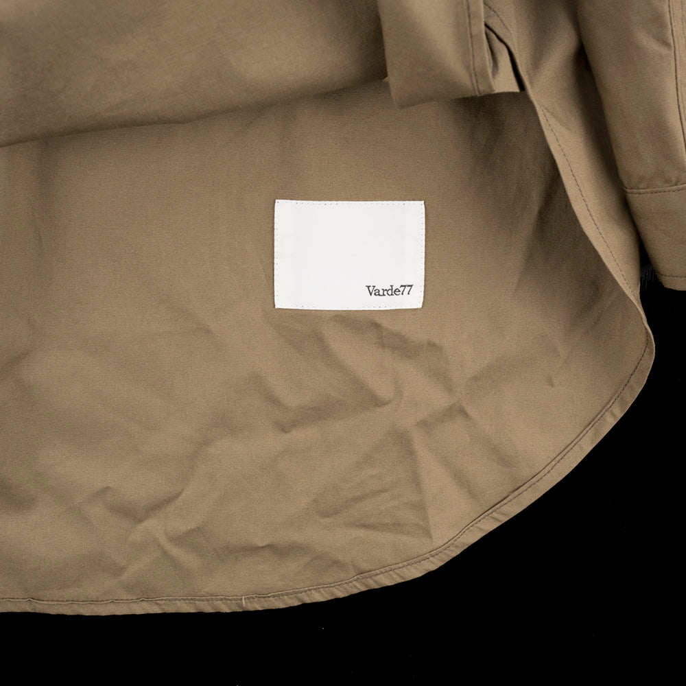 No:vr21ss-sd-sr03 | Name:DOUBLE NECK LONG SHIRTS | Color:BROWN | Size-Free【VARDE77】-VARDE77-ADDICTION FUKUOKA