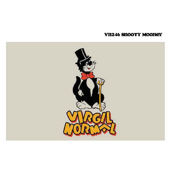 VN246 | SNOOTY MOONEY | Color:Light Silver【VIRGIL NORMAL_ヴァージルノーマル】【ネコポス選択可能】