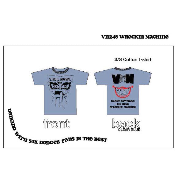 No:VN248 | Name:WRECKIN MACHINE | Color:Clear Blue【VIRGIL NORMAL_ヴァージルノーマル】【ネコポス選択可能】