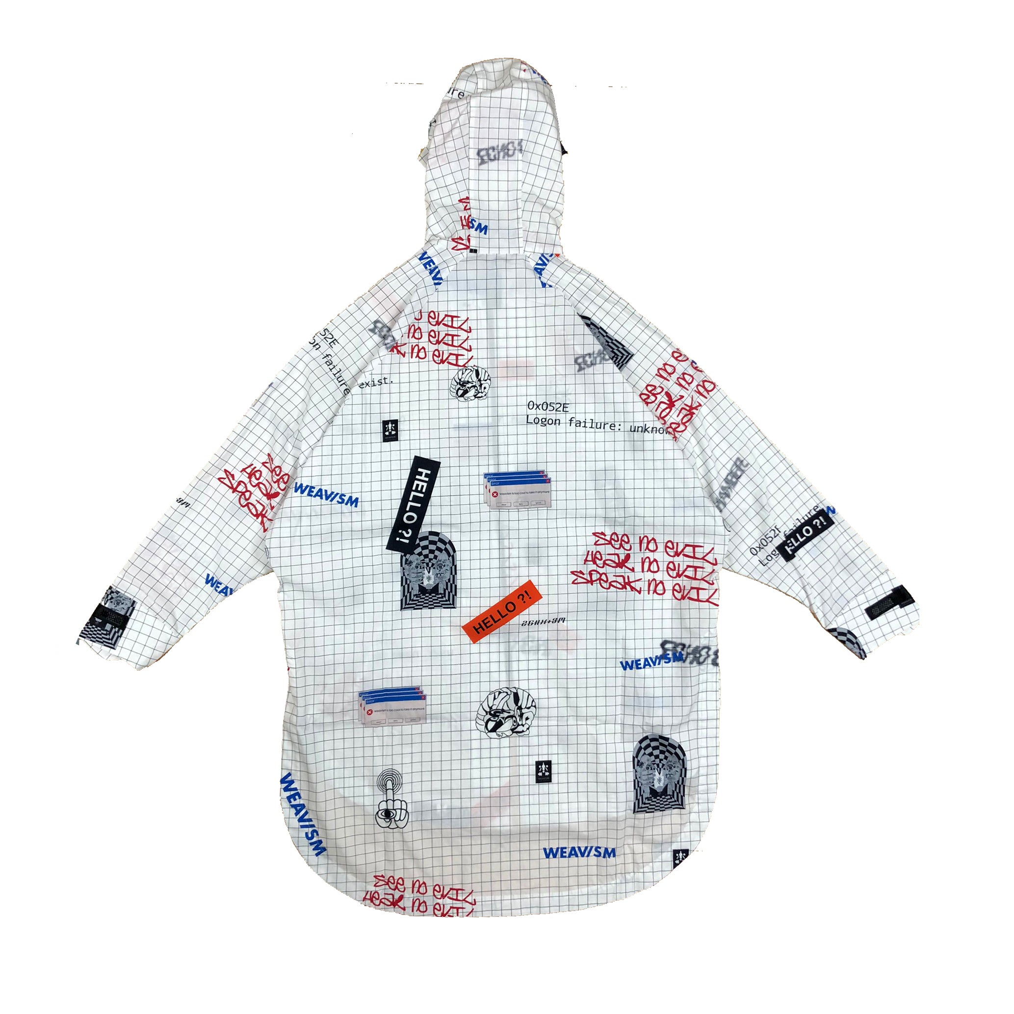 No:WDM16R0611B | Name:Flamer Jacket - Social Print | Size-Free【WEAVISM】-WEAVISM-ADDICTION FUKUOKA