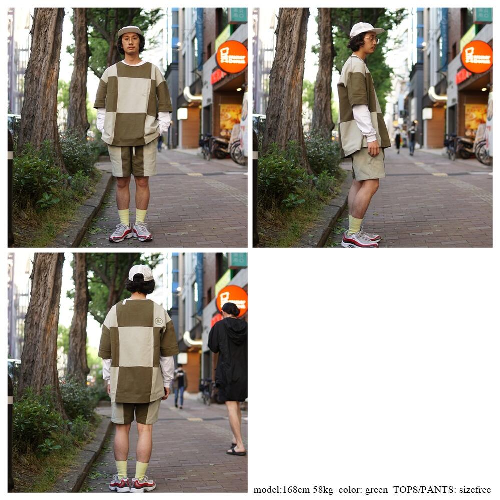 Color:GREEN /YELLOW Size:FREE【SEIVSON セイヴソン】【(A)crypsis】-SEIVSON-ADDICTION FUKUOKA