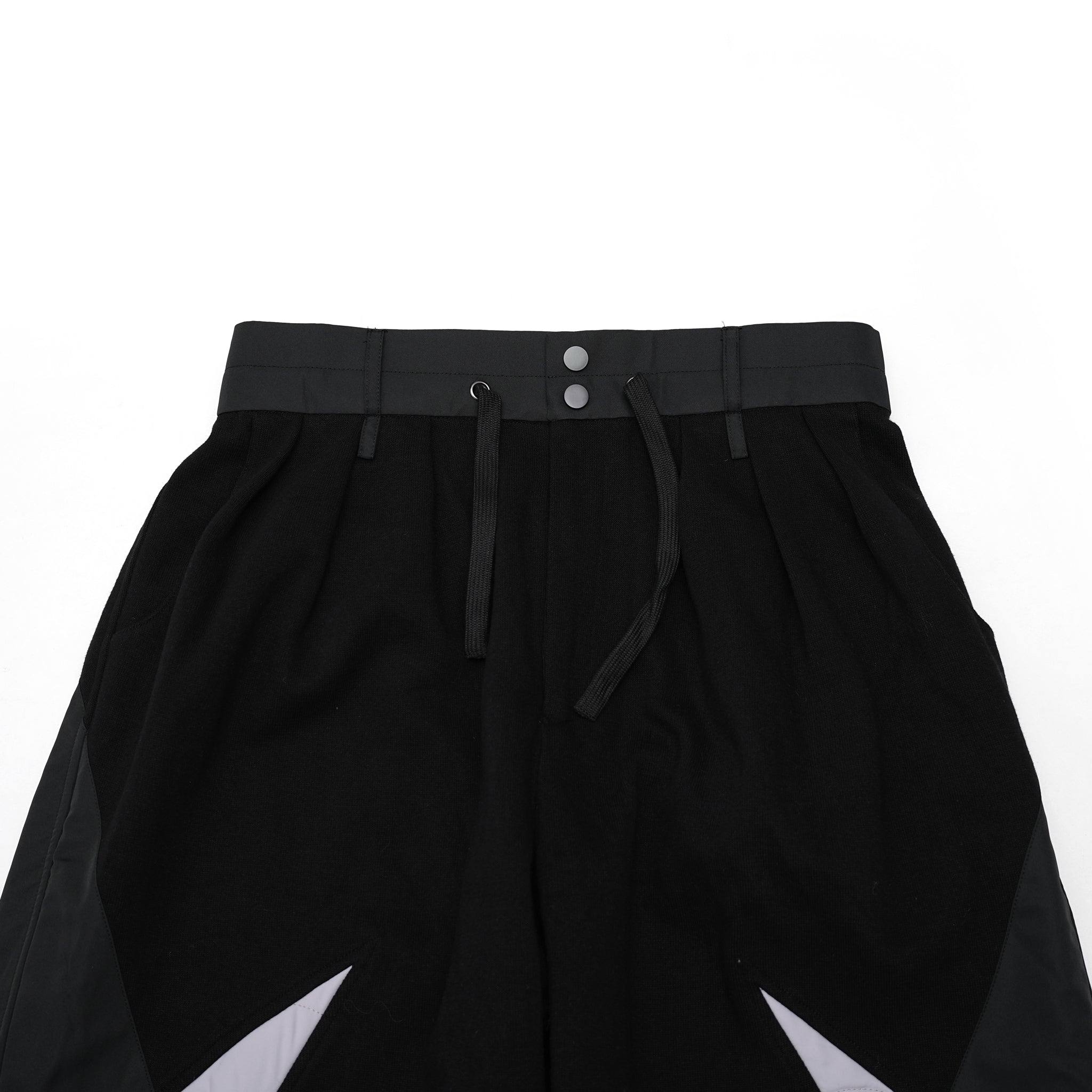 No:ACRS23-P01| Name: 2023 Collection Flower Mantis Collection French cotton heavy quilted cotton padded pants | Color:Black | Size:Free【(A)CRYPSIS®】【SEIVSON_セイヴソン】【archive】