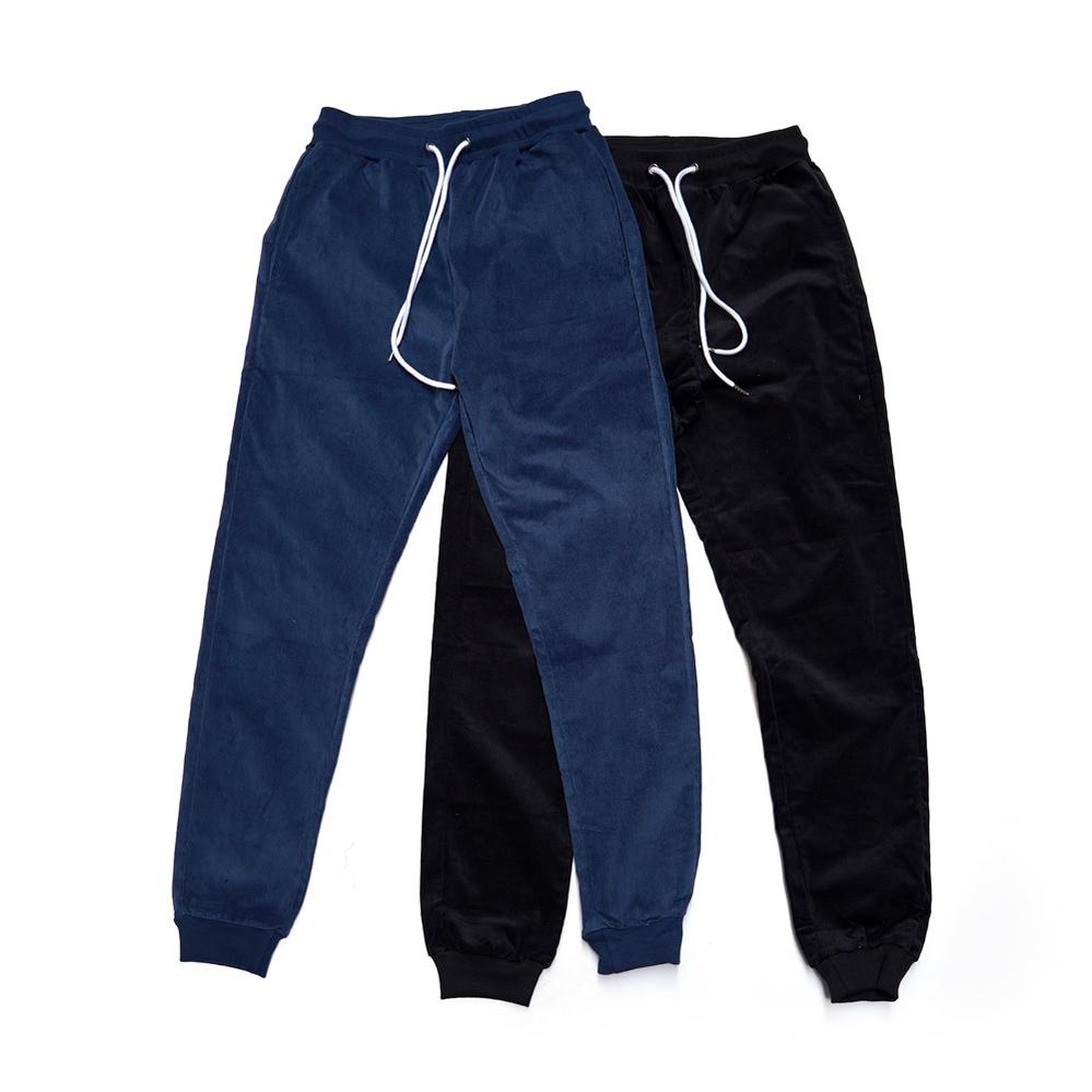 Corduroy Jogger Color:Black/Navy 【ANTLER&WOODS】-ANTLER & WOODS-ADDICTION FUKUOKA