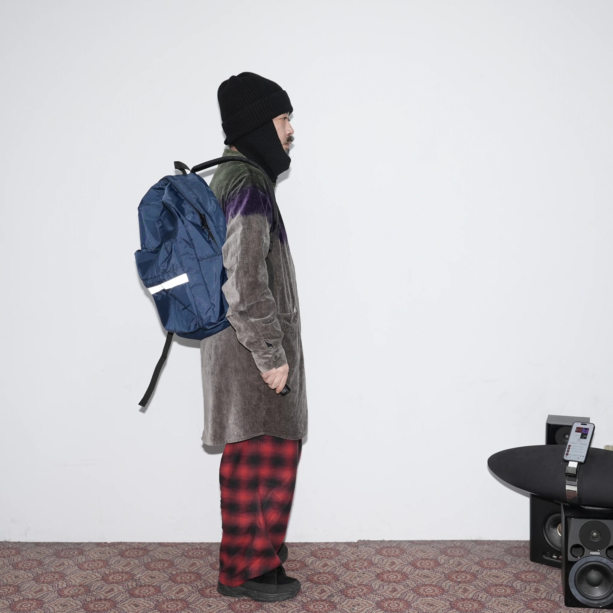 No:onebag01 | Name:*The one "D" Pack / Ref | Color:Black/Royal/Mid Night【SMOKE T ONE】【DG THE DRY GOODS】【archive】