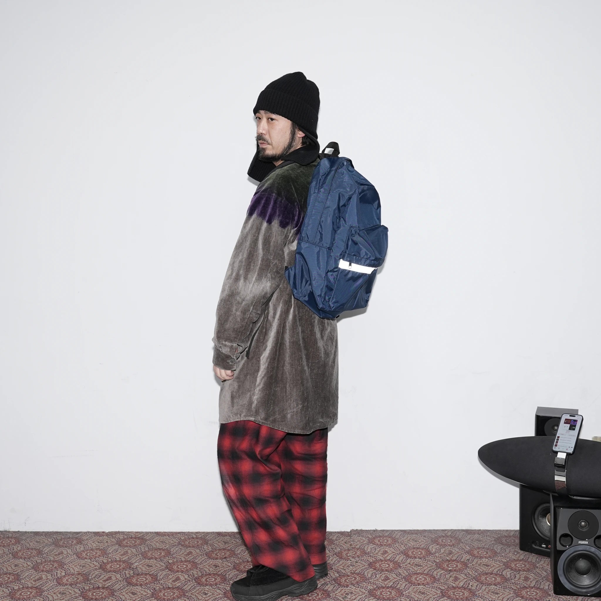 No:onebag01 | Name:*The one "D" Pack / Ref | Color:Black/Royal/Mid Night【SMOKE T ONE】【DG THE DRY GOODS】【archive】